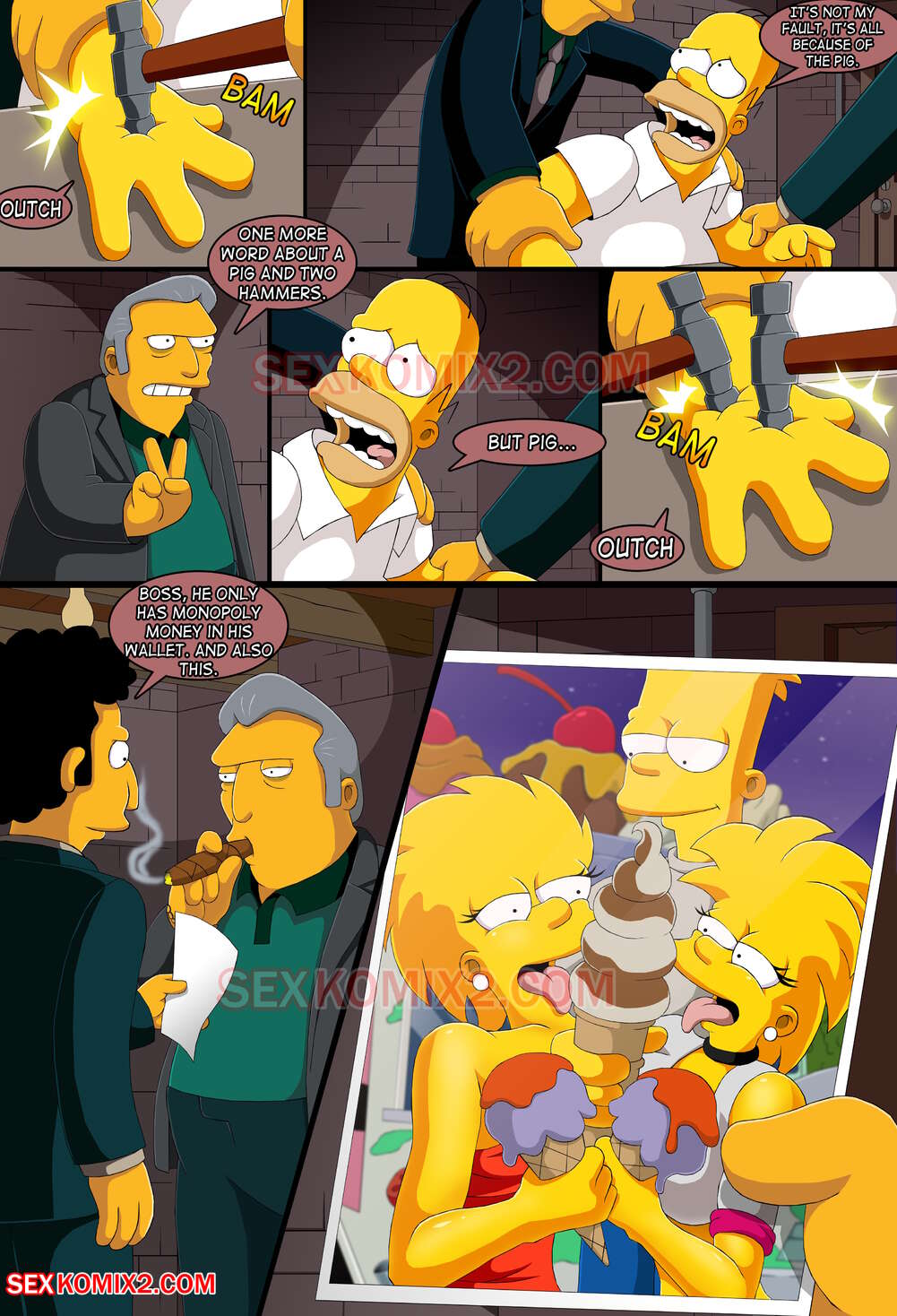 To the planet Orgasmo (The Simpsons) [SexKomix] 1 . To the planet Orgasmo - Chapter 1 (The Simpsons) [SexKomix] – page 3