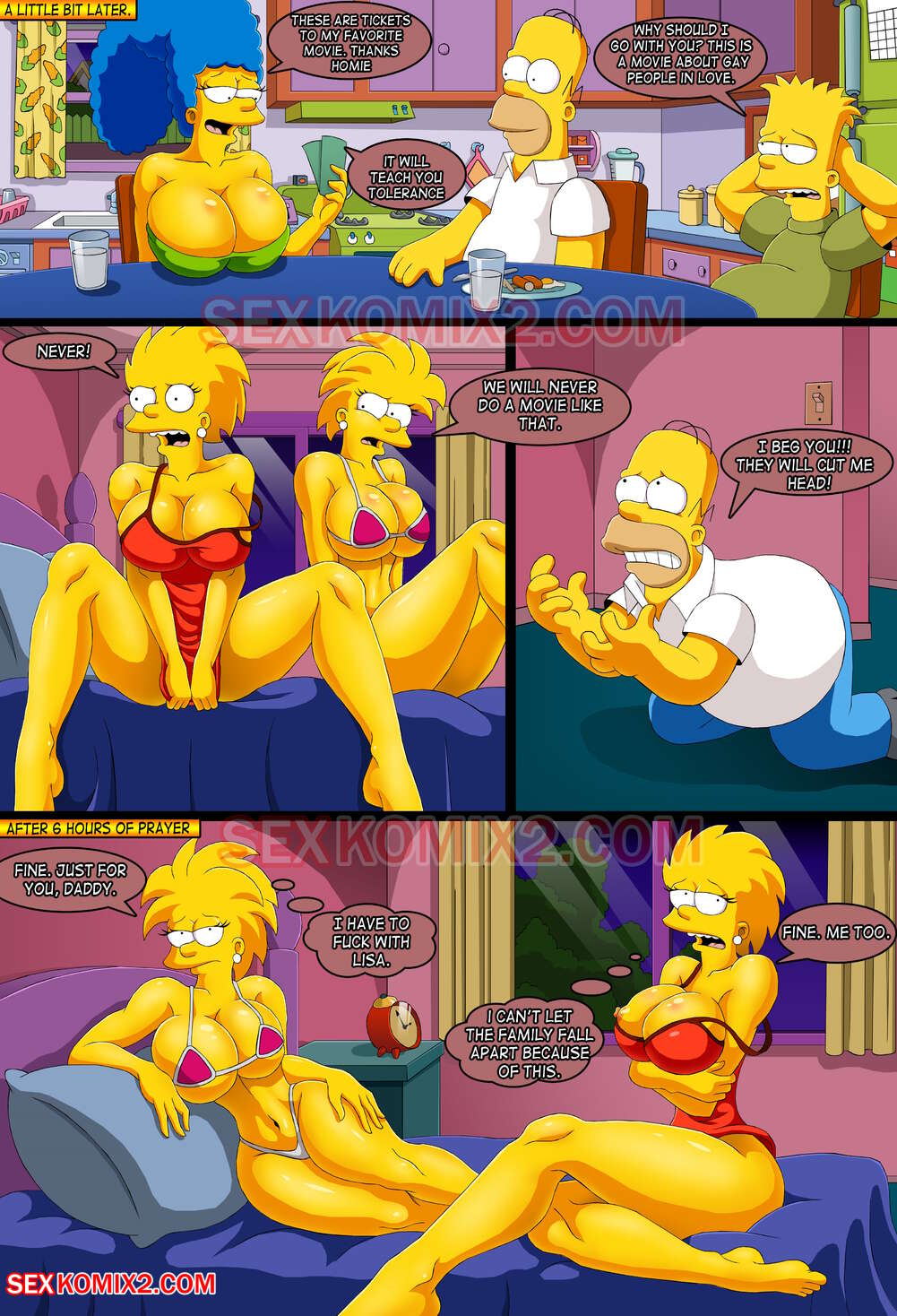 To the planet Orgasmo (The Simpsons) [SexKomix] 1 . To the planet Orgasmo - Chapter 1 (The Simpsons) [SexKomix] – page 5
