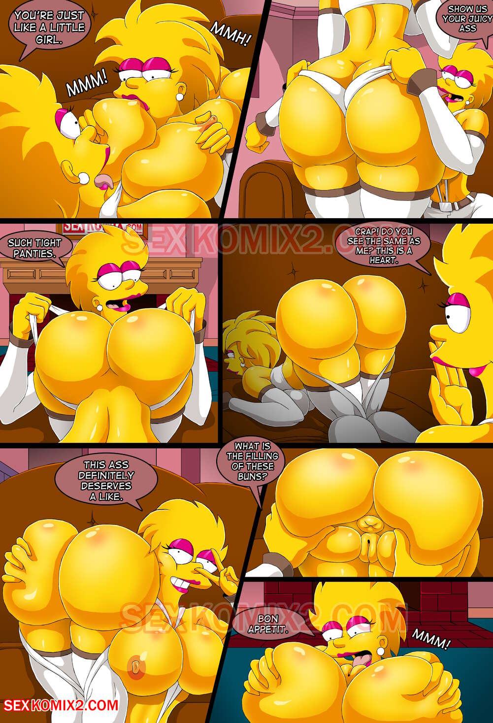 To the planet Orgasmo (The Simpsons) [SexKomix] 1 . To the planet Orgasmo - Chapter 1 (The Simpsons) [SexKomix] – page 8