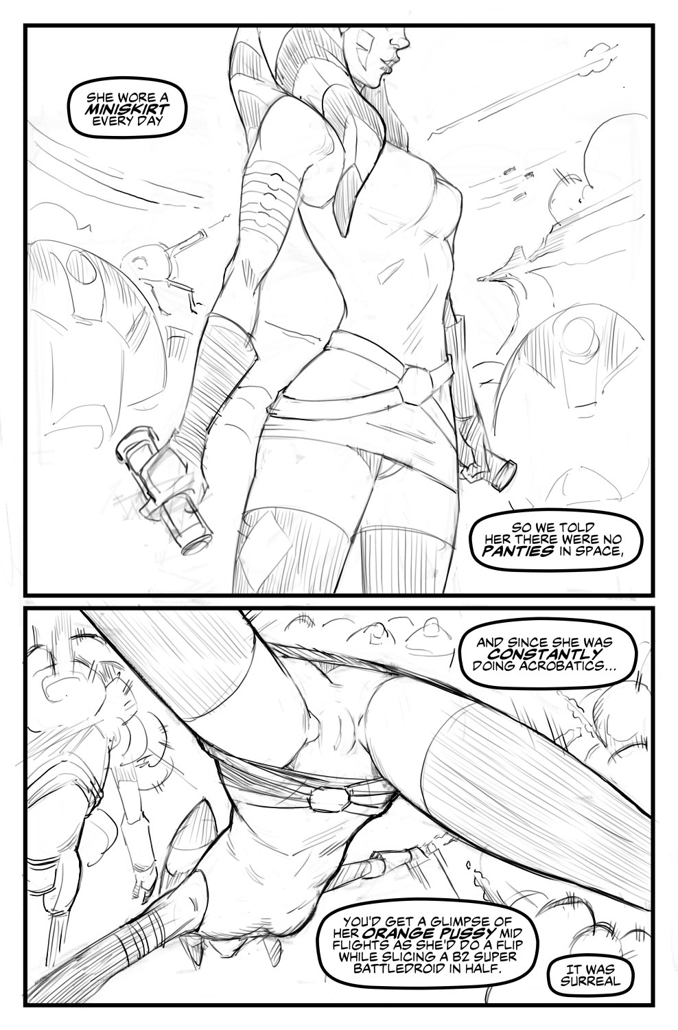 Ahsoka: Snippets of the Past (Star Wars) [Disclaimer] 1 . Ahsoka: Snippets of the Past - Chapter 1 (Star Wars) [Disclaimer] – page 4