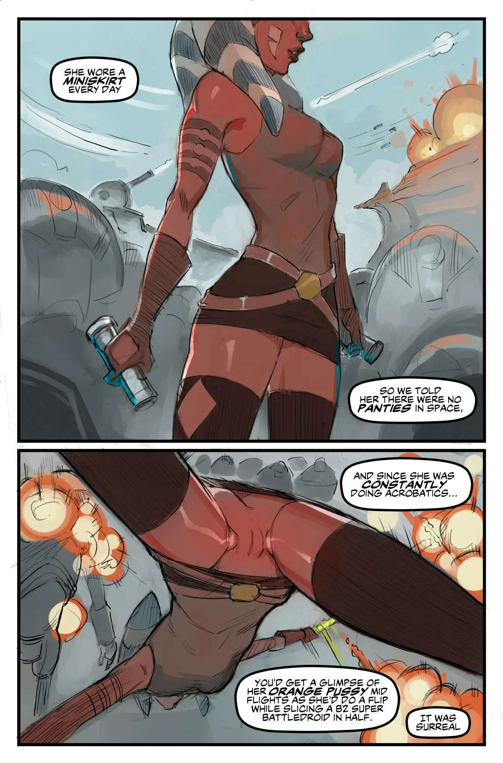 Ahsoka: Snippets of the Past (Star Wars) [Disclaimer] 1.5 . Ahsoka Snippets of the Past - Chapter 1 (Star Wars) [Disclaimer] – page 3