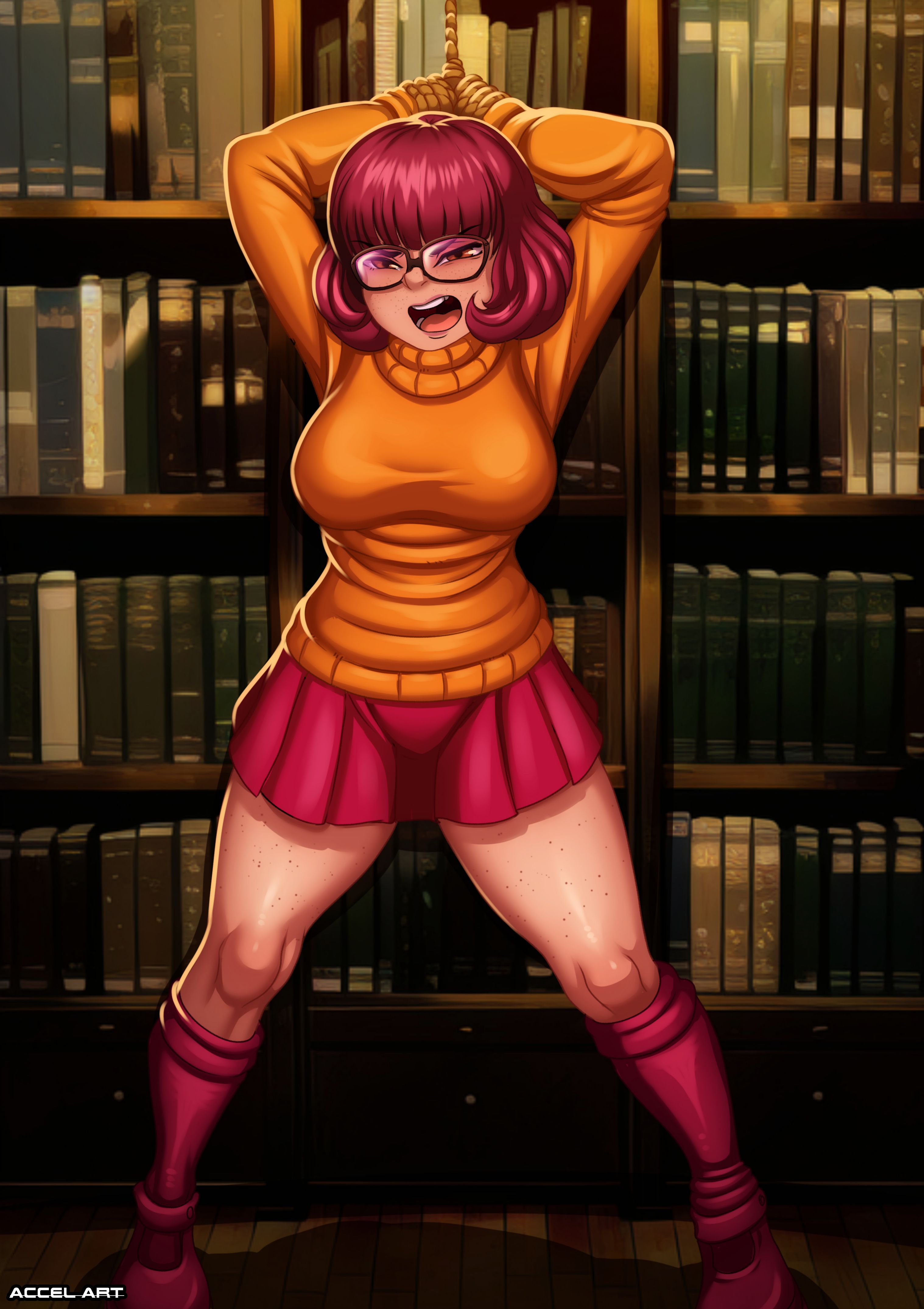 Waifu Metamorphosis (Various) [Accel Art] 1.5 . Waifu Metamorphosis - Velma Dinkley - Textless - (Soccby Doo!) [Accel Art] – page 4