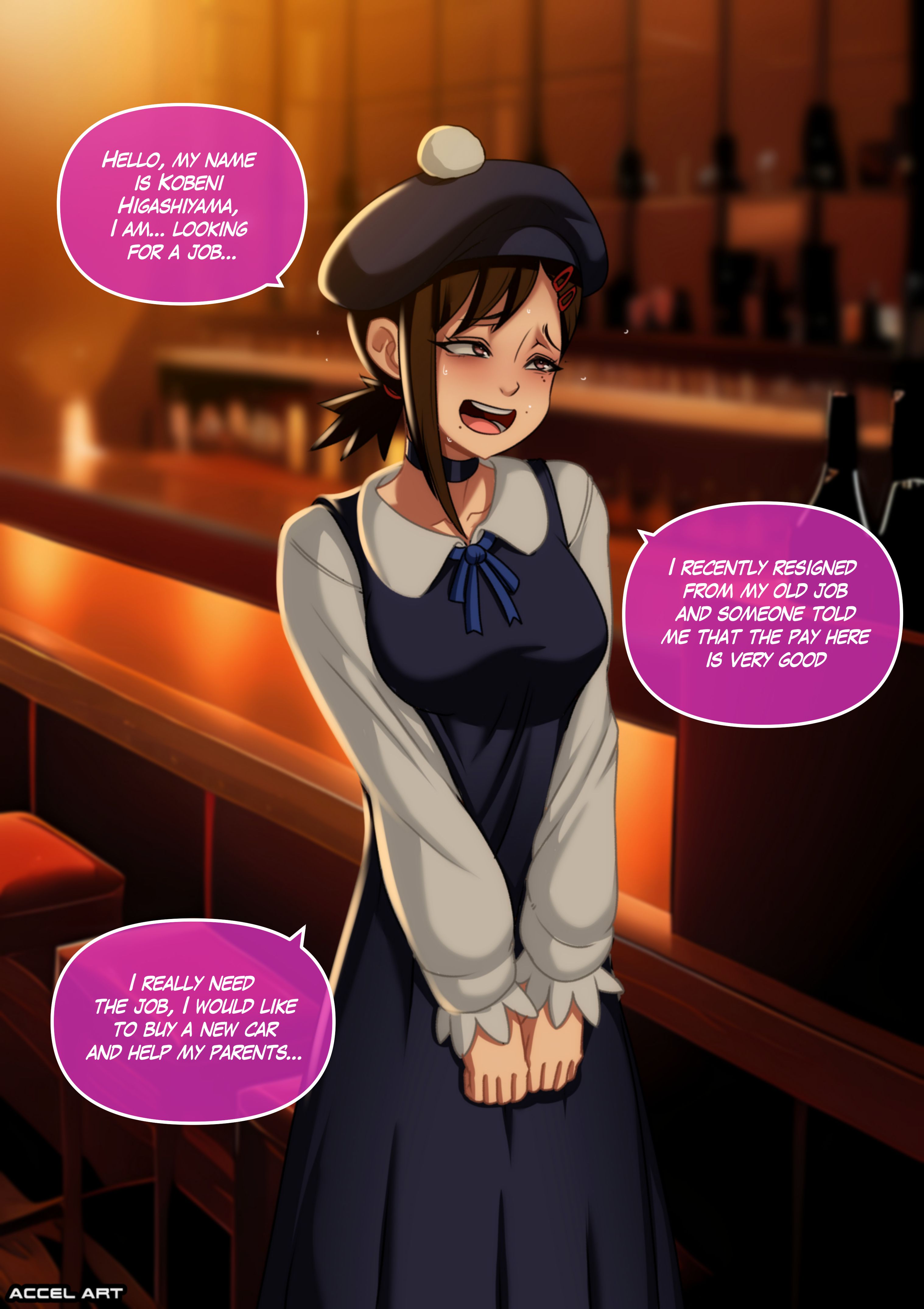 Waifu Metamorphosis (Various) [Accel Art] 2 . Waifu Metamorphosis - Kobeni Higashiyama - (Chainsaw Man) [Accel Art] – page 3