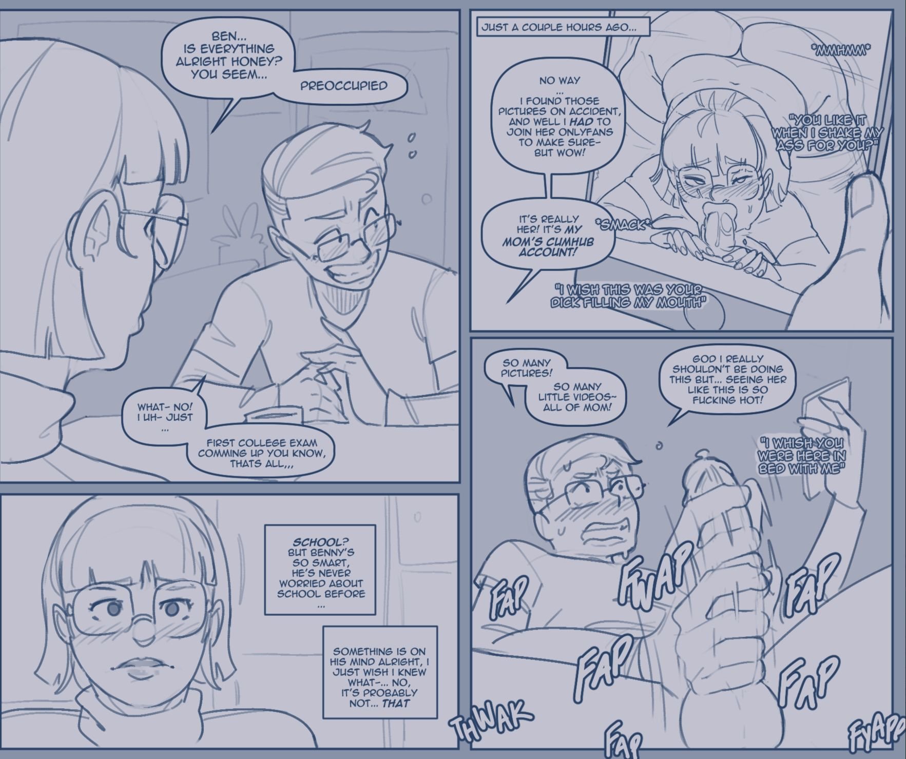 Son Finds Mom Online [NotEnoughMilk] 1 . Son Finds Mom Online - Chapter 1 [NotEnoughMilk] – page 2