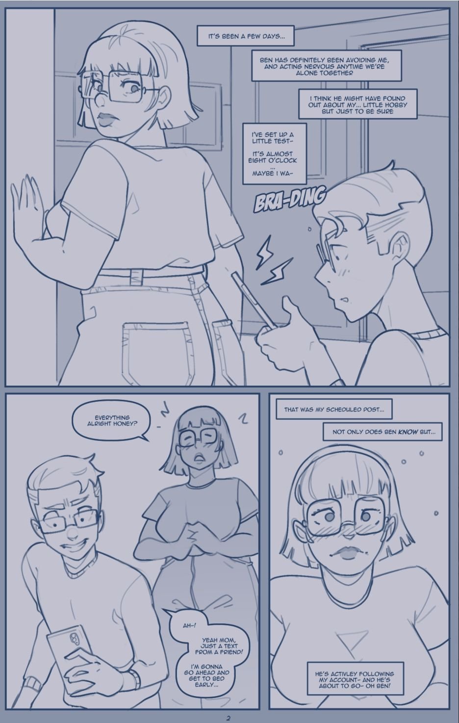 Son Finds Mom Online [NotEnoughMilk] 1 . Son Finds Mom Online - Chapter 1 [NotEnoughMilk] – page 3