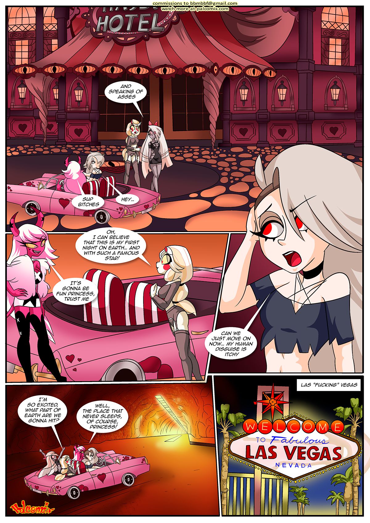 Hell of a Night (Hazbin Hotel , Helluva Boss) [PalComix] 1 . Hell of a Night - Chapter 1(Hazbin Hotel , Helluva Boss) [PalComix] – page 3