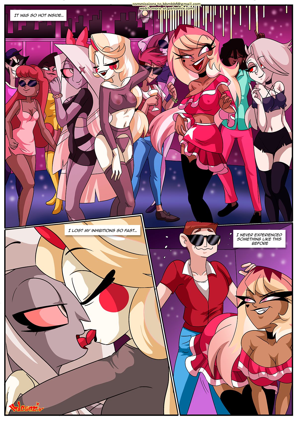 Hell of a Night (Hazbin Hotel , Helluva Boss) [PalComix] 1 . Hell of a Night - Chapter 1(Hazbin Hotel , Helluva Boss) [PalComix] – page 4