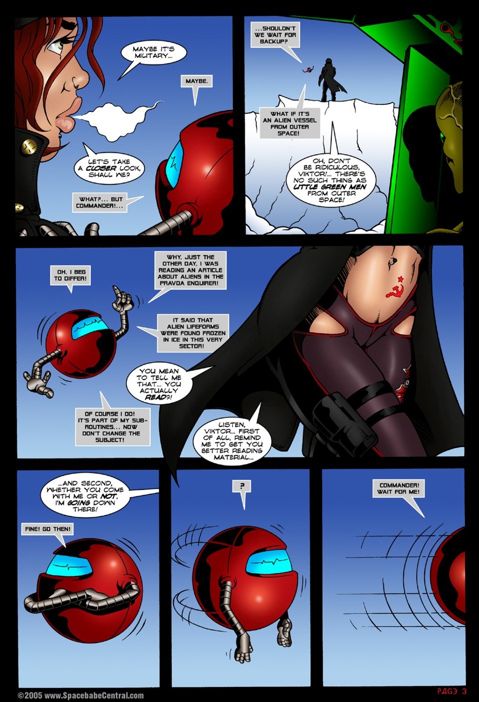 Alien Runner [James Lemay] 1 . Alien Runner - Chapter 1 [James Lemay] – page 4