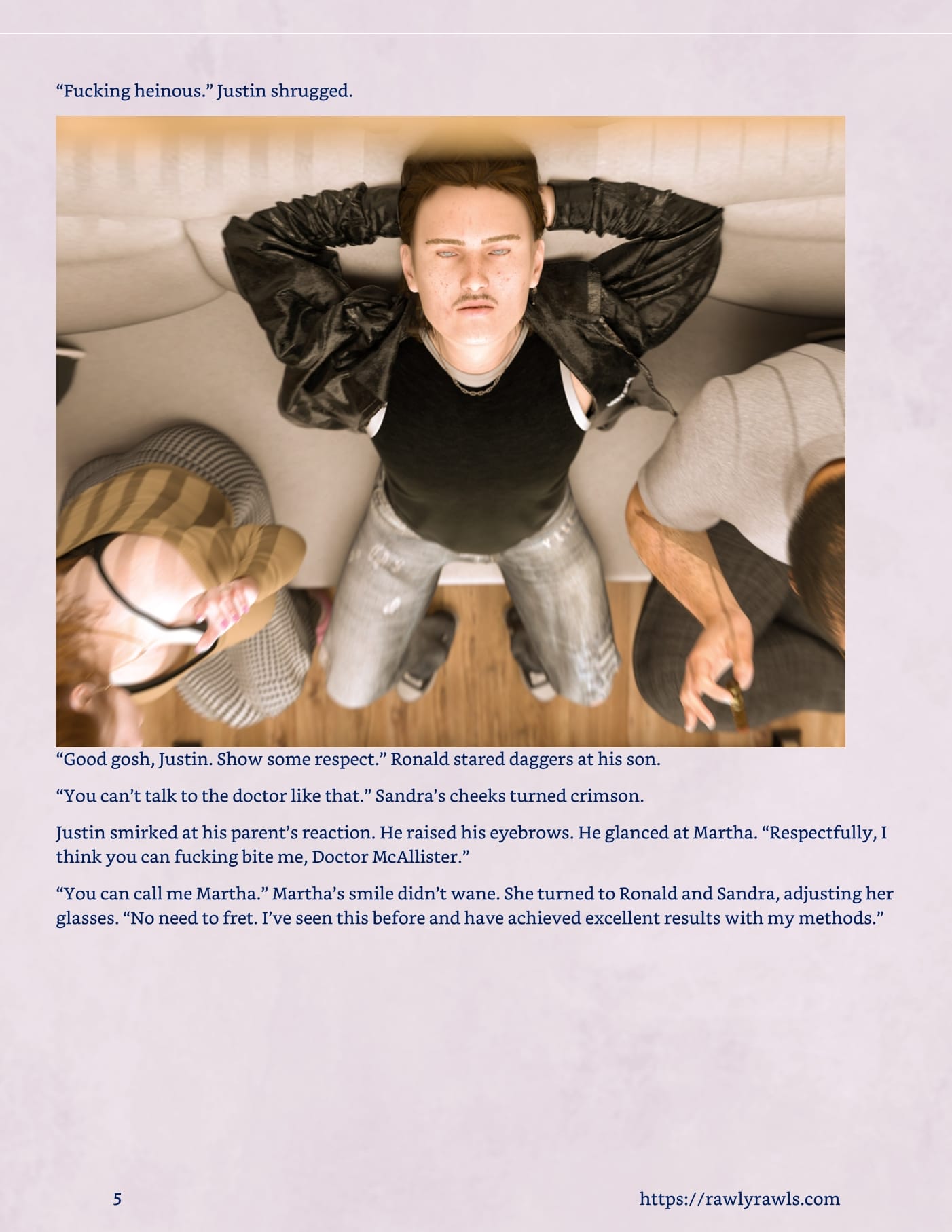 The McAllister Method [Redoxa , RawlyRawls] 1 . The McAllister Method - Chapter 1 [Redoxa , RawlyRawls] – page 5