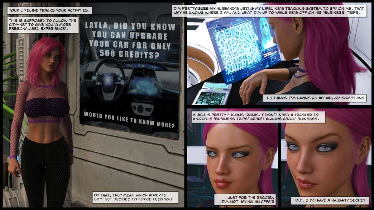 Cyber City [Gonzo Studios] 1 . Cyber City - Chapter 1 [Gonzo Studios] – page 10