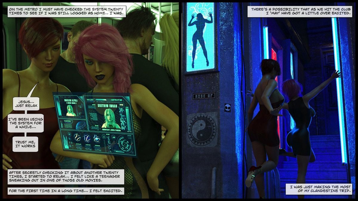 Cyber City [Gonzo Studios] 1 . Cyber City - Chapter 1 [Gonzo Studios] – page 28