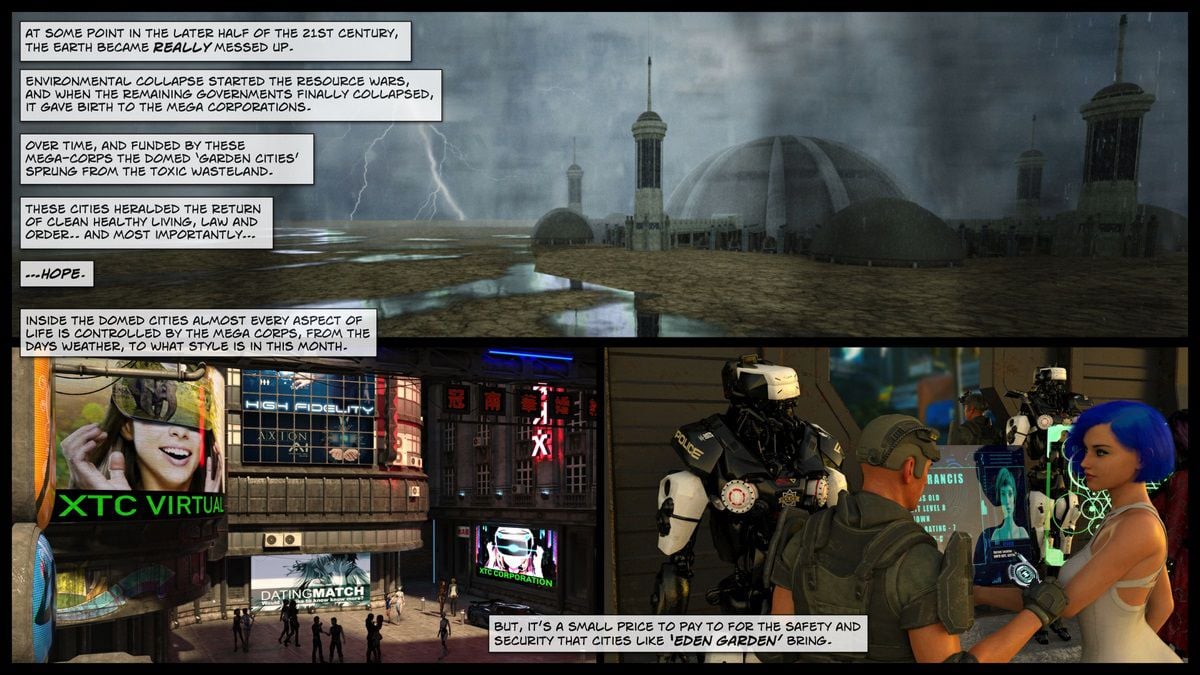 Cyber City [Gonzo Studios] 1 . Cyber City - Chapter 1 [Gonzo Studios] – page 3