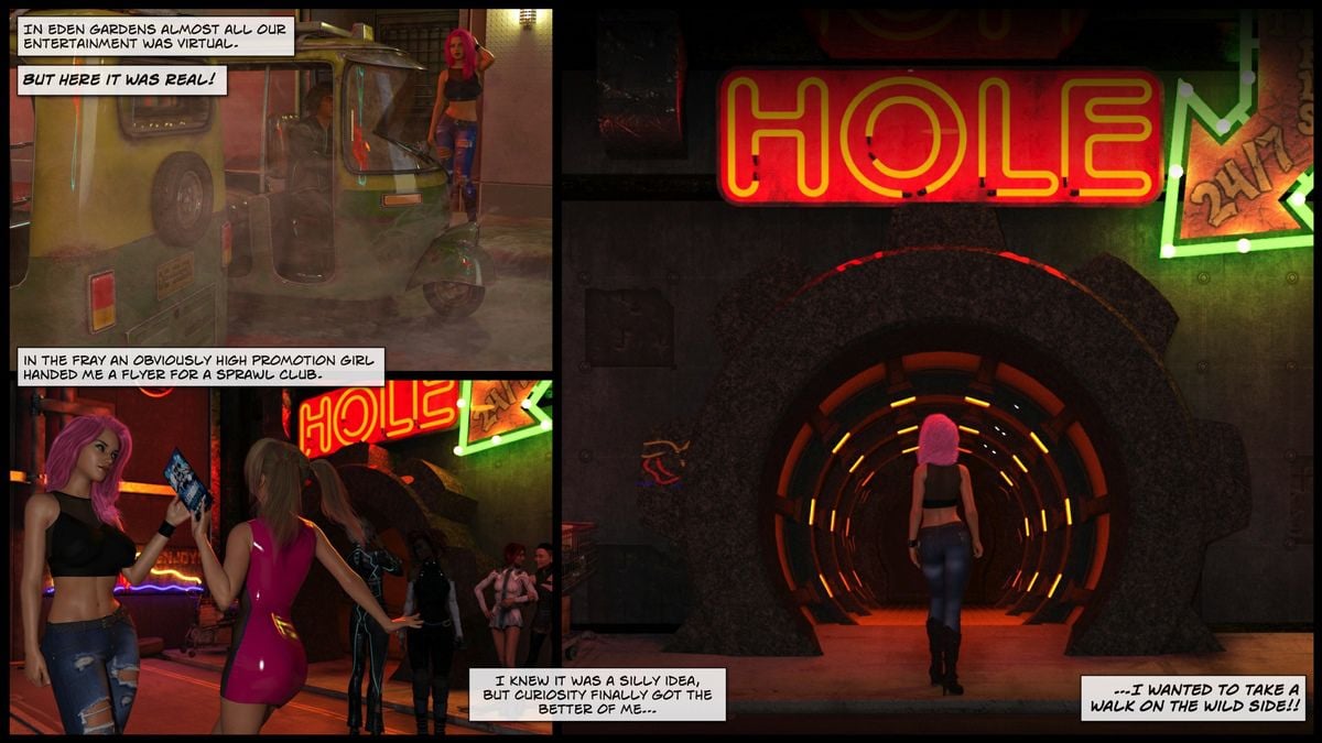 Cyber City [Gonzo Studios] 1 . Cyber City - Chapter 1 [Gonzo Studios] – page 47