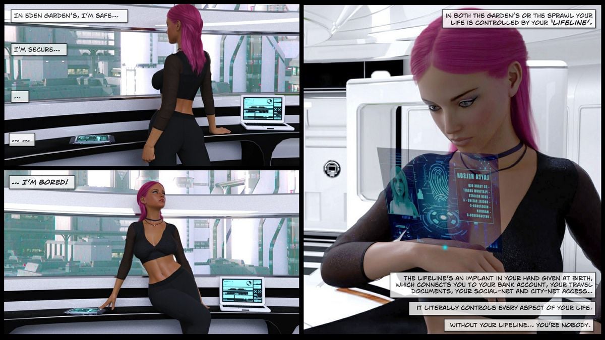 Cyber City [Gonzo Studios] 1 . Cyber City - Chapter 1 [Gonzo Studios] – page 9