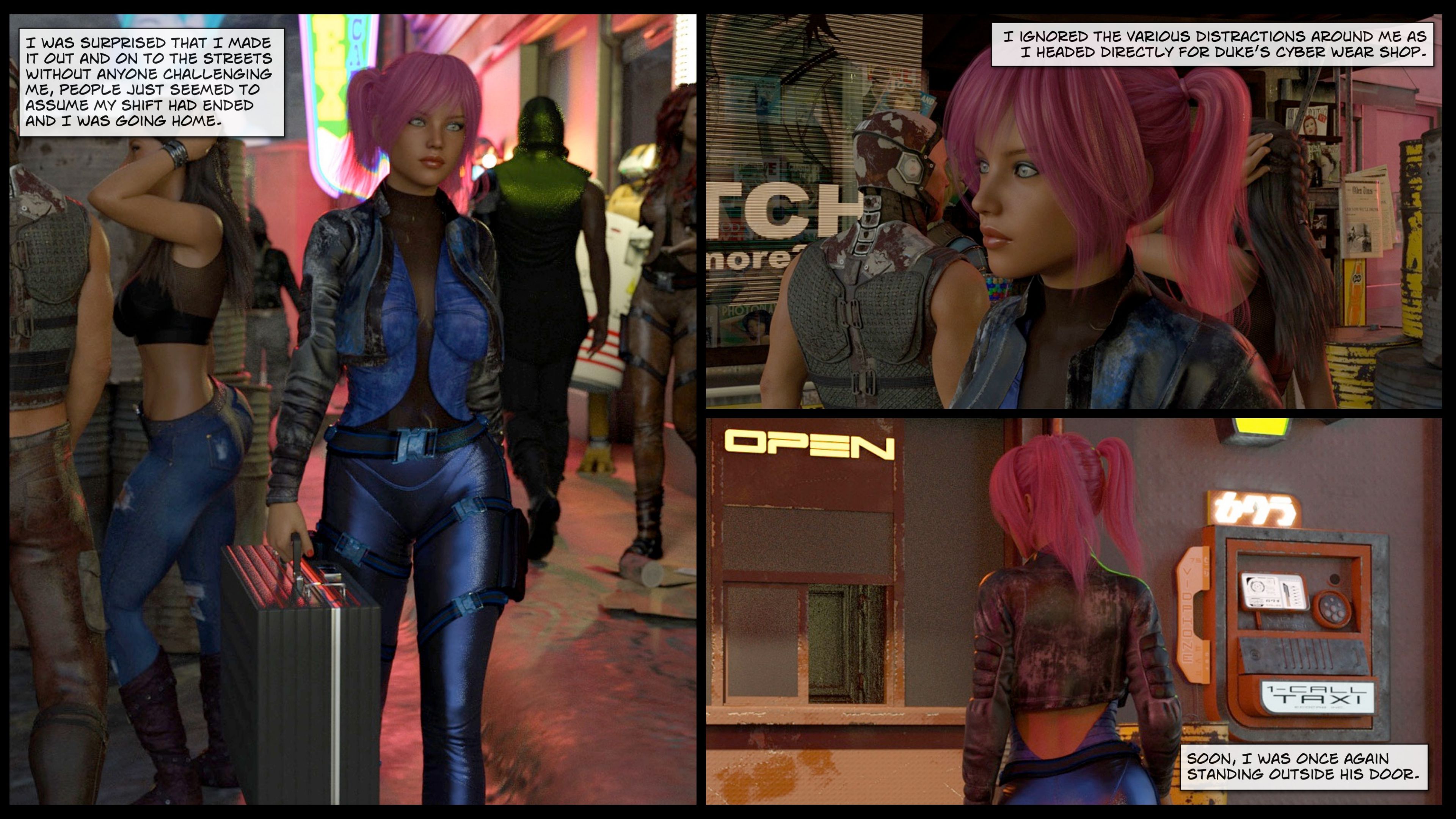 Cyber City [Gonzo Studios] 3 . Cyber City - Chapter 3 [Gonzo Studios] – page 21