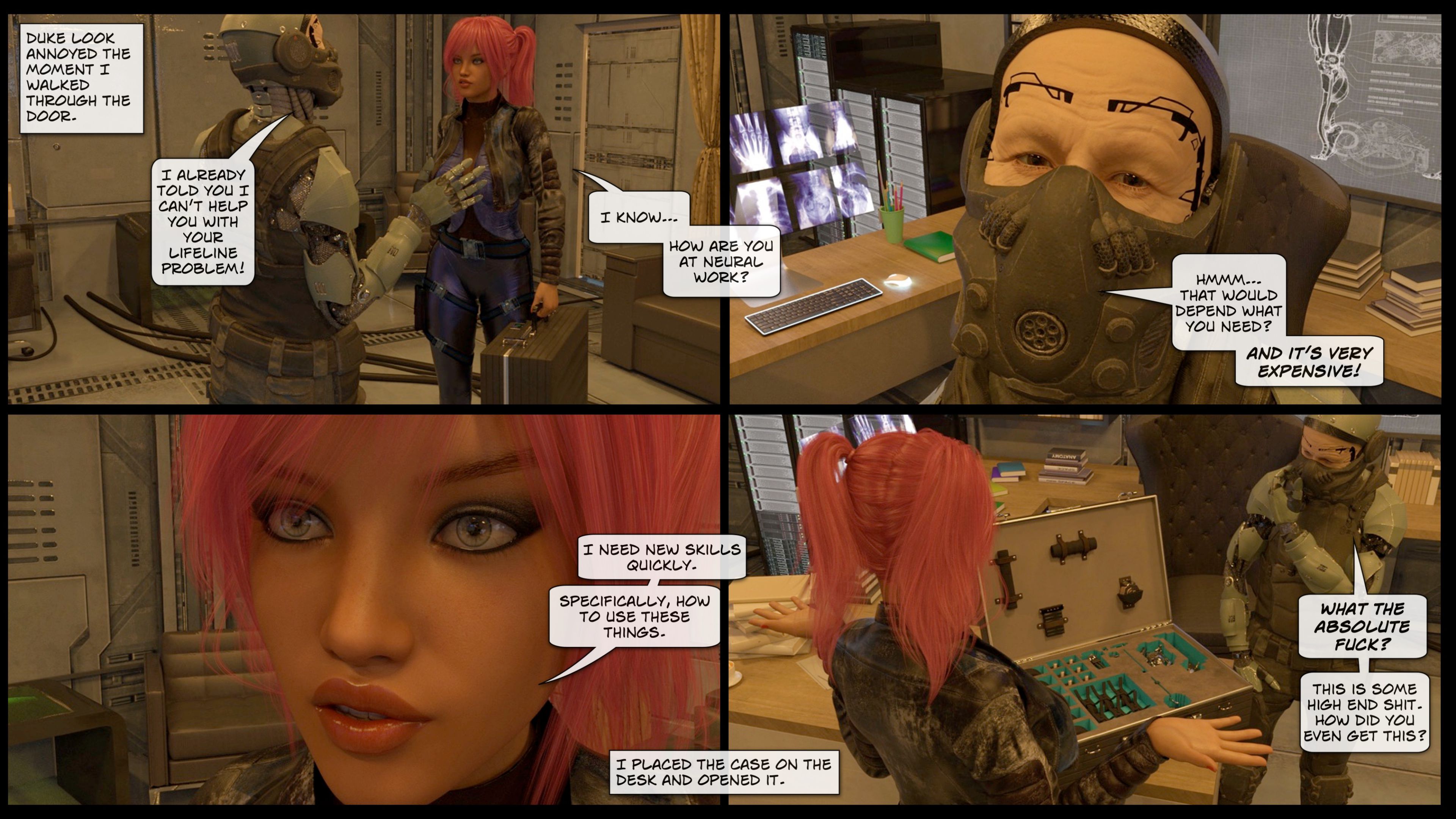 Cyber City [Gonzo Studios] 3 . Cyber City - Chapter 3 [Gonzo Studios] – page 22