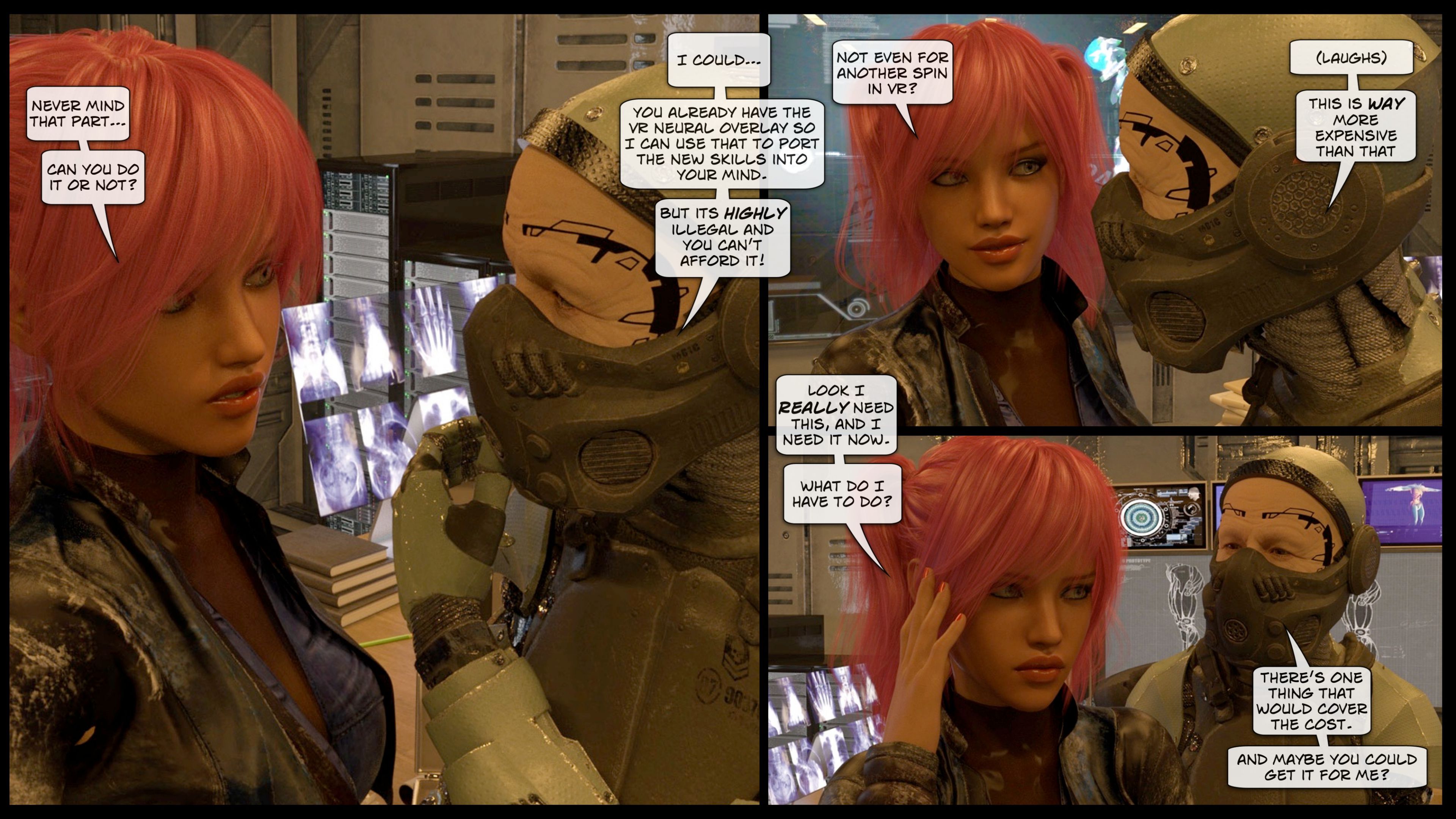 Cyber City [Gonzo Studios] 3 . Cyber City - Chapter 3 [Gonzo Studios] – page 23