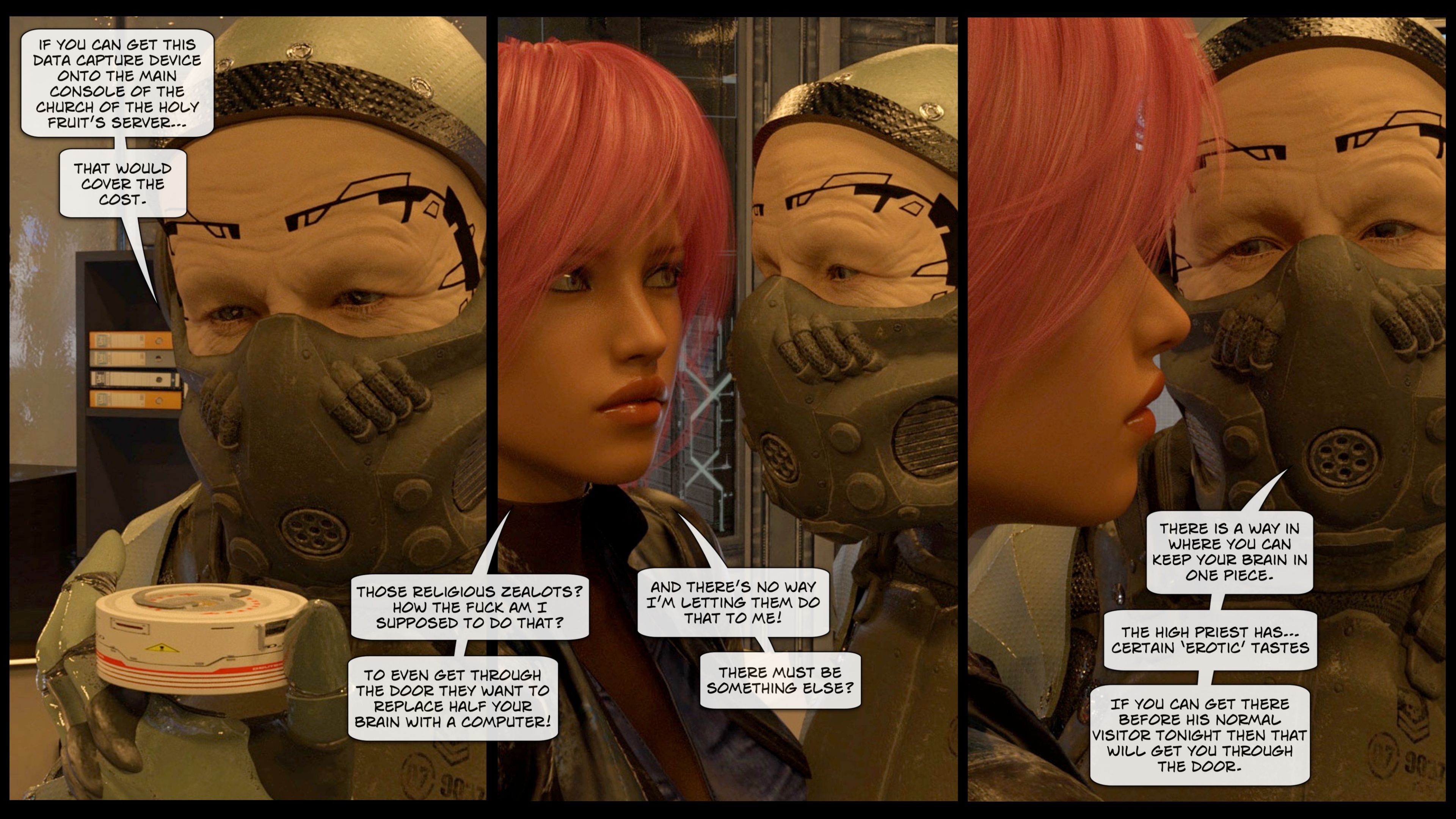 Cyber City [Gonzo Studios] 3 . Cyber City - Chapter 3 [Gonzo Studios] – page 24