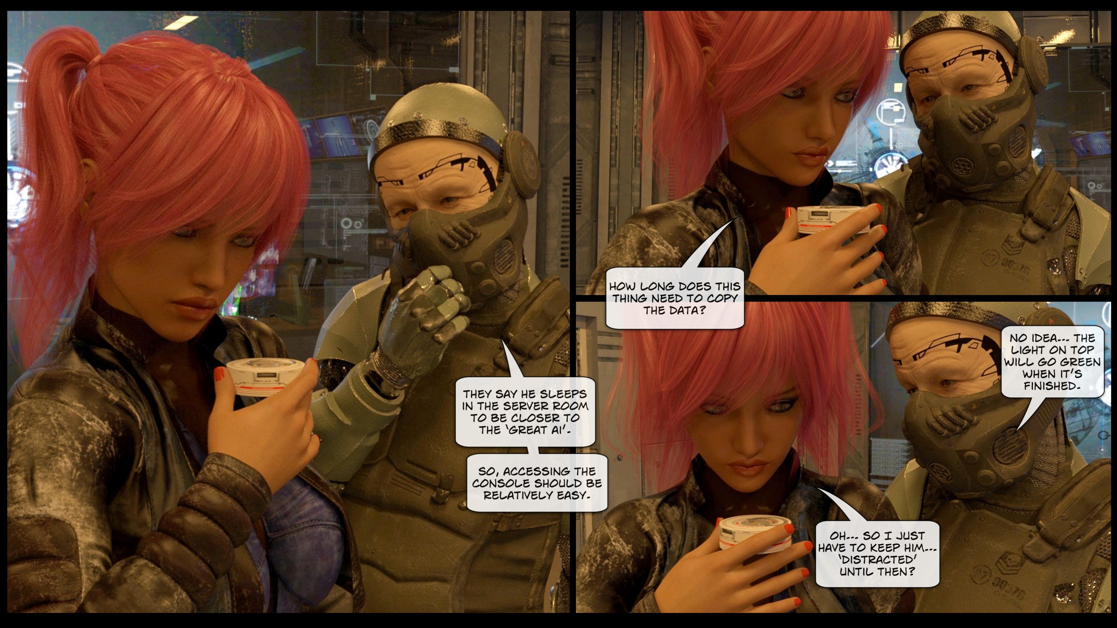 Cyber City [Gonzo Studios] 3 . Cyber City - Chapter 3 [Gonzo Studios] – page 25