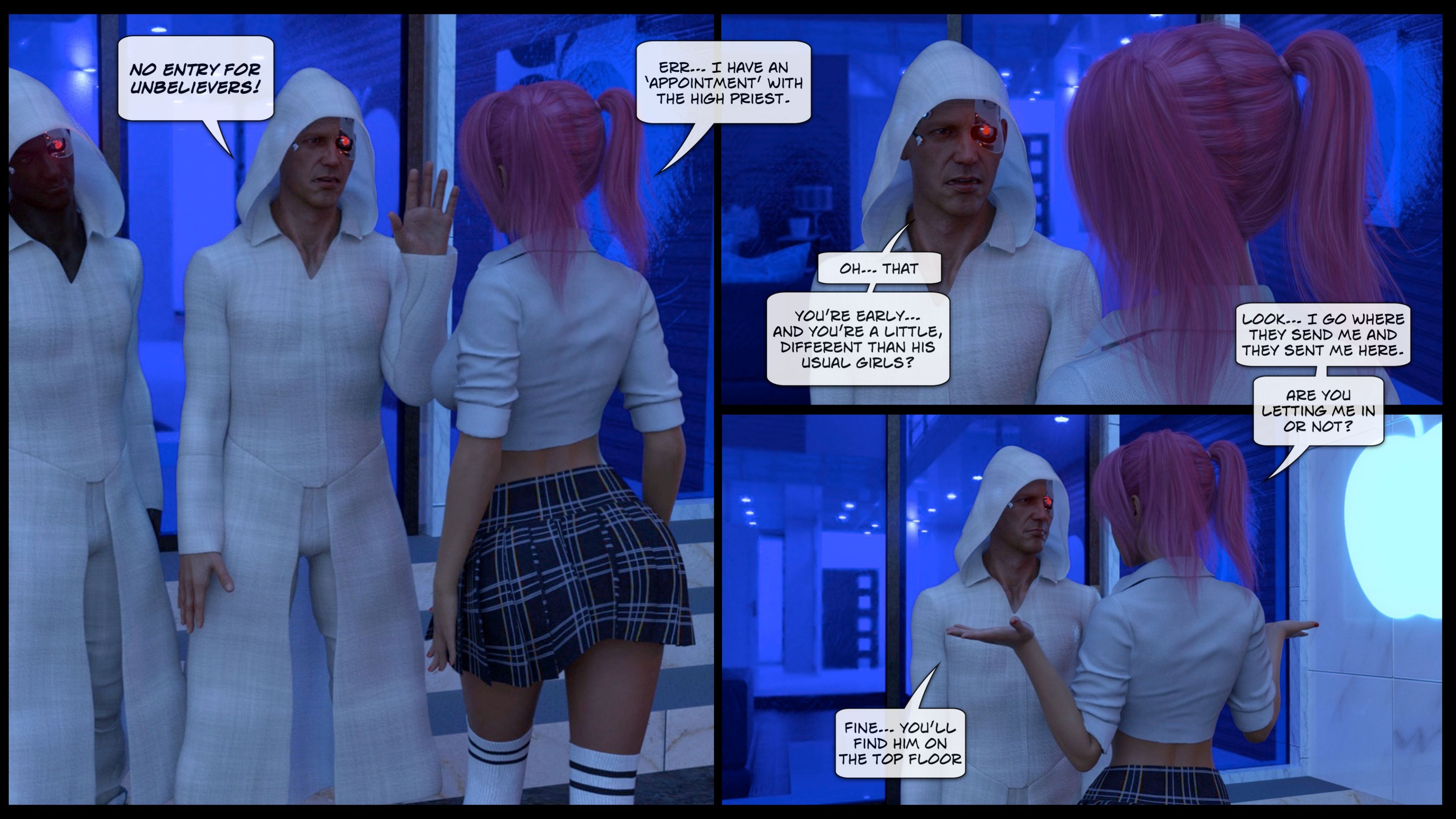 Cyber City [Gonzo Studios] 3 . Cyber City - Chapter 3 [Gonzo Studios] – page 27