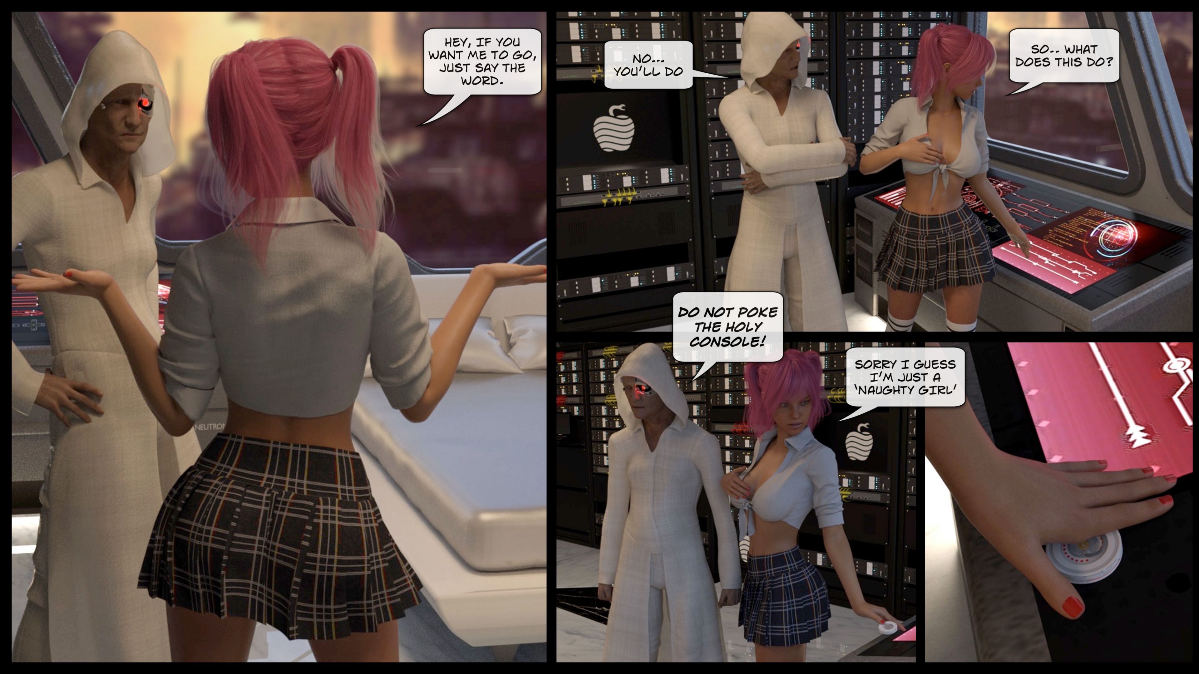 Cyber City [Gonzo Studios] 3 . Cyber City - Chapter 3 [Gonzo Studios] – page 30