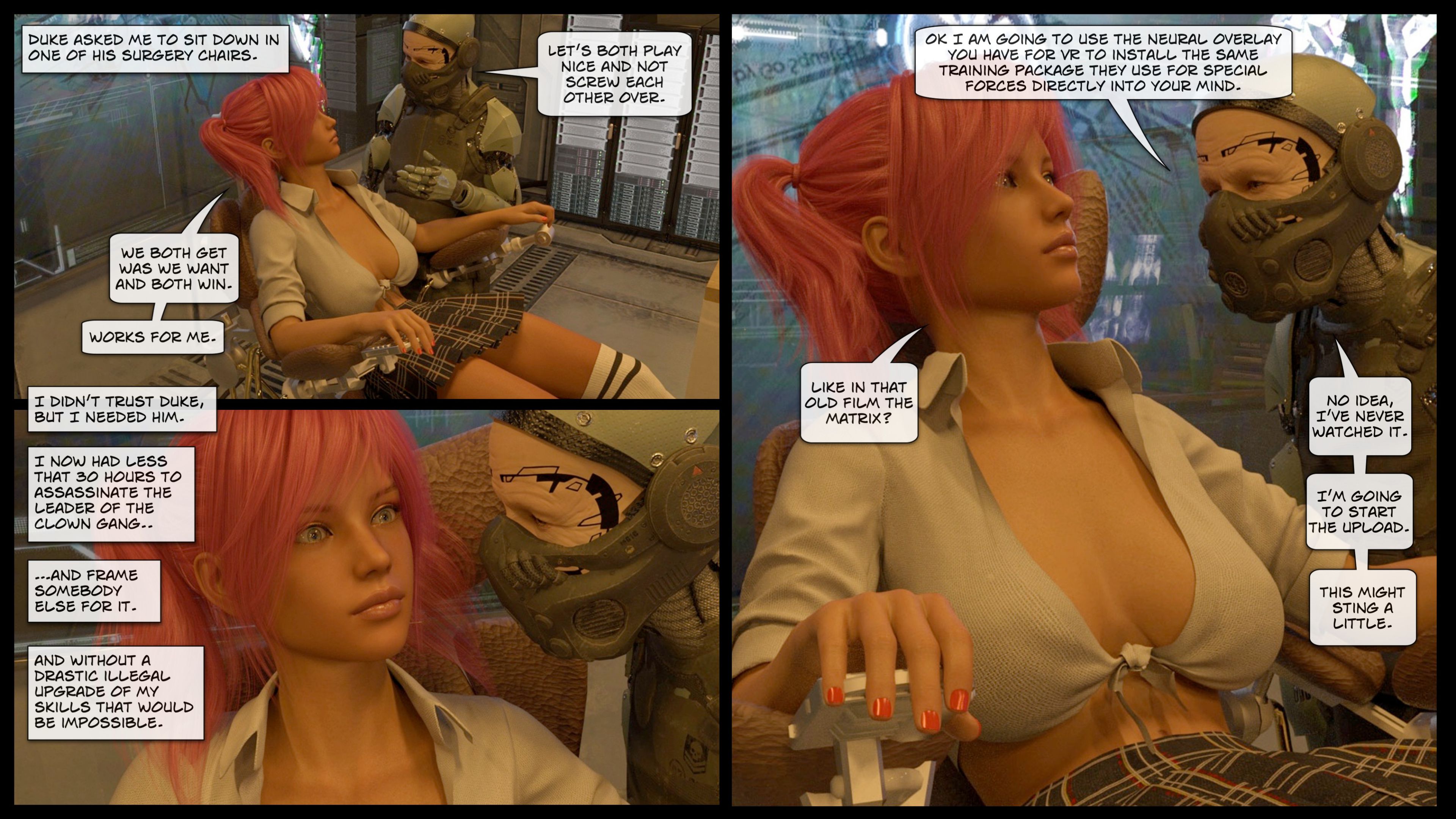 Cyber City [Gonzo Studios] 3 . Cyber City - Chapter 3 [Gonzo Studios] – page 47