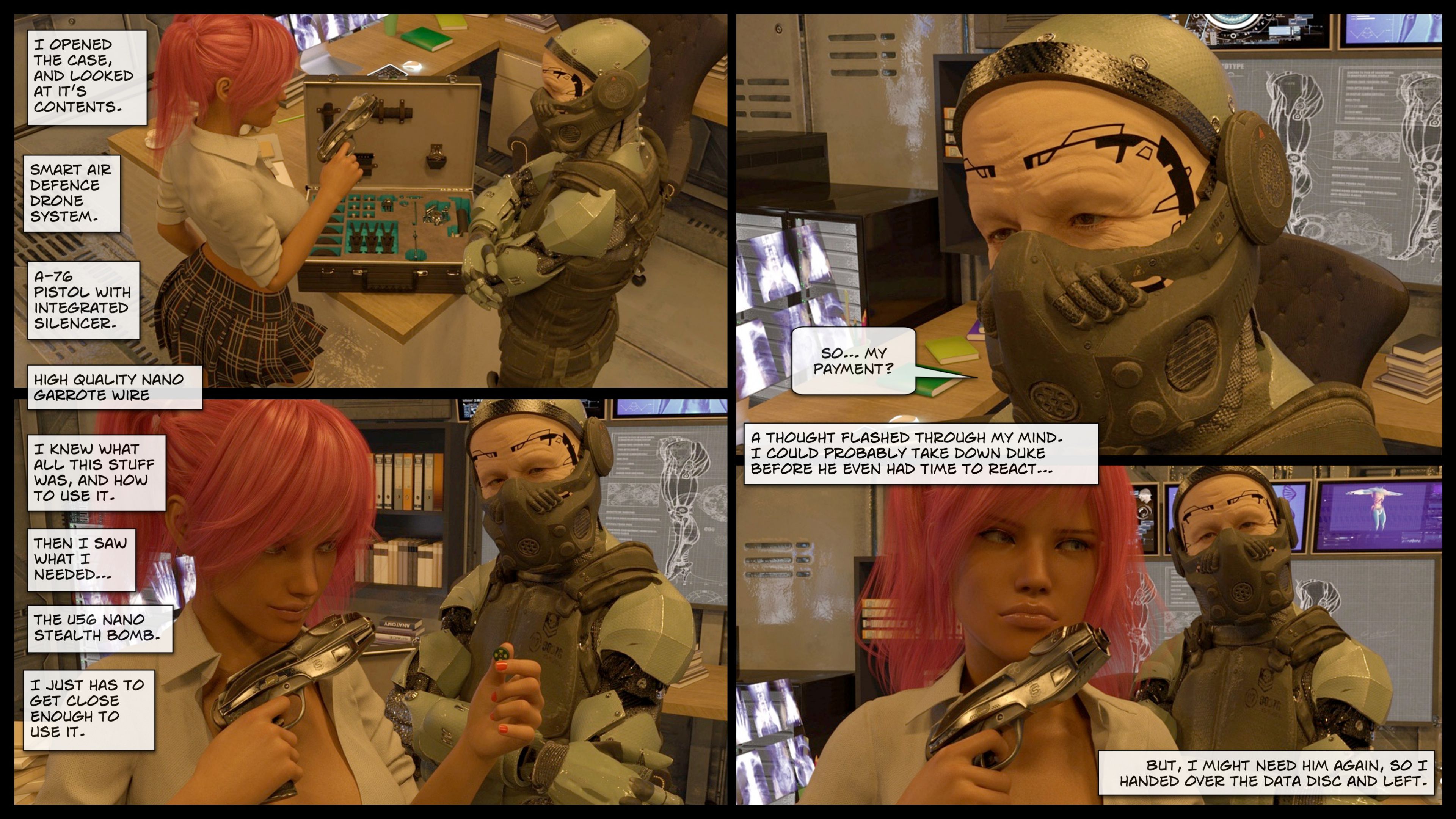 Cyber City [Gonzo Studios] 3 . Cyber City - Chapter 3 [Gonzo Studios] – page 49