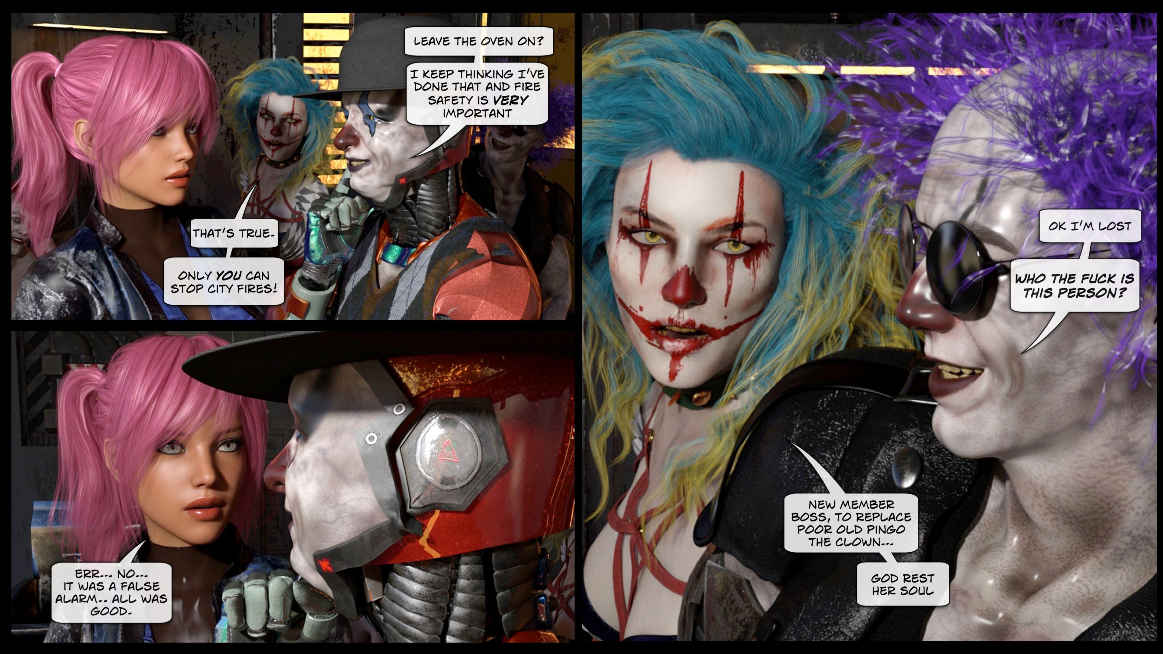 Cyber City [Gonzo Studios] 3 . Cyber City - Chapter 3 [Gonzo Studios] – page 52