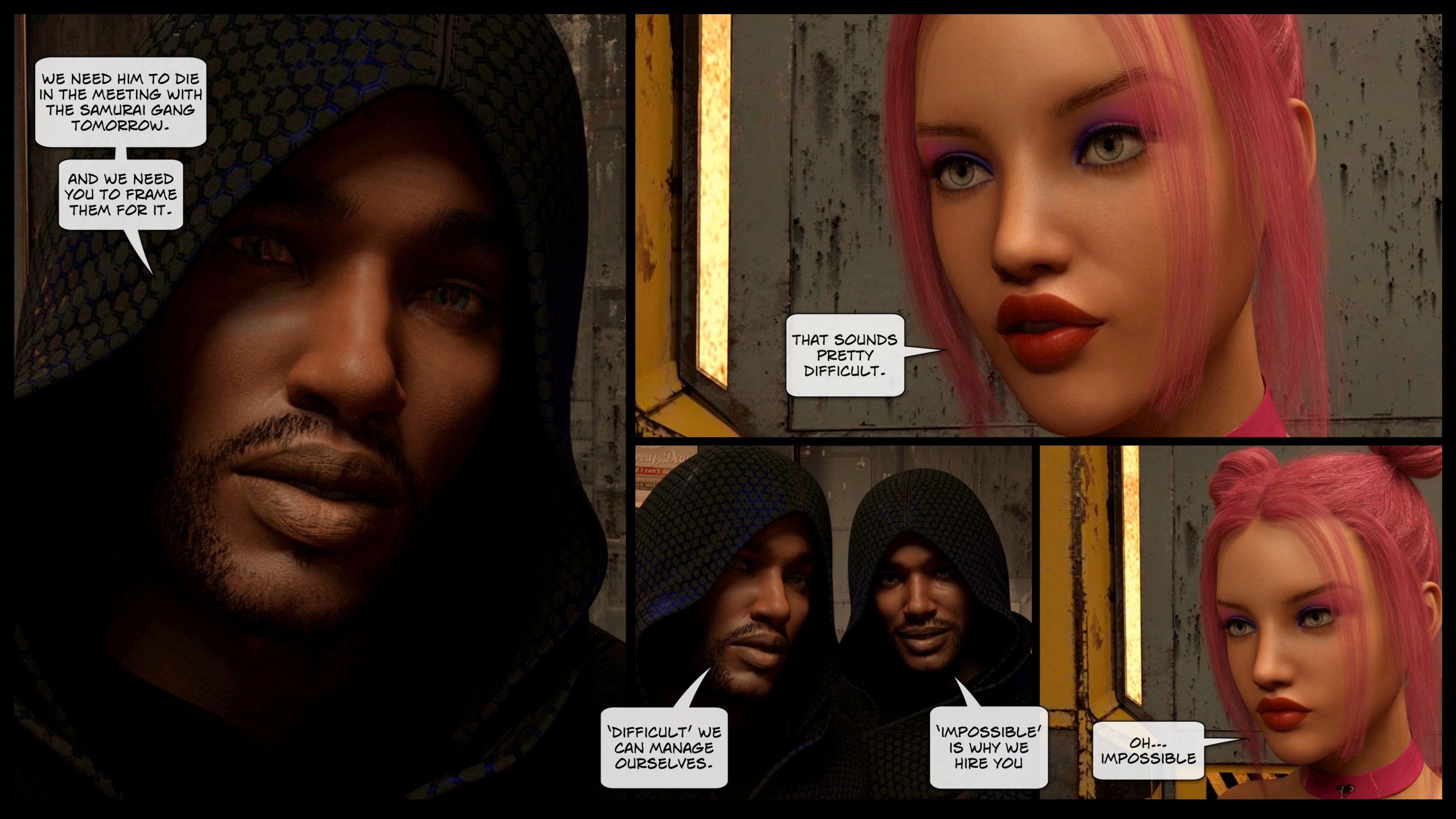Cyber City [Gonzo Studios] 3 . Cyber City - Chapter 3 [Gonzo Studios] – page 7