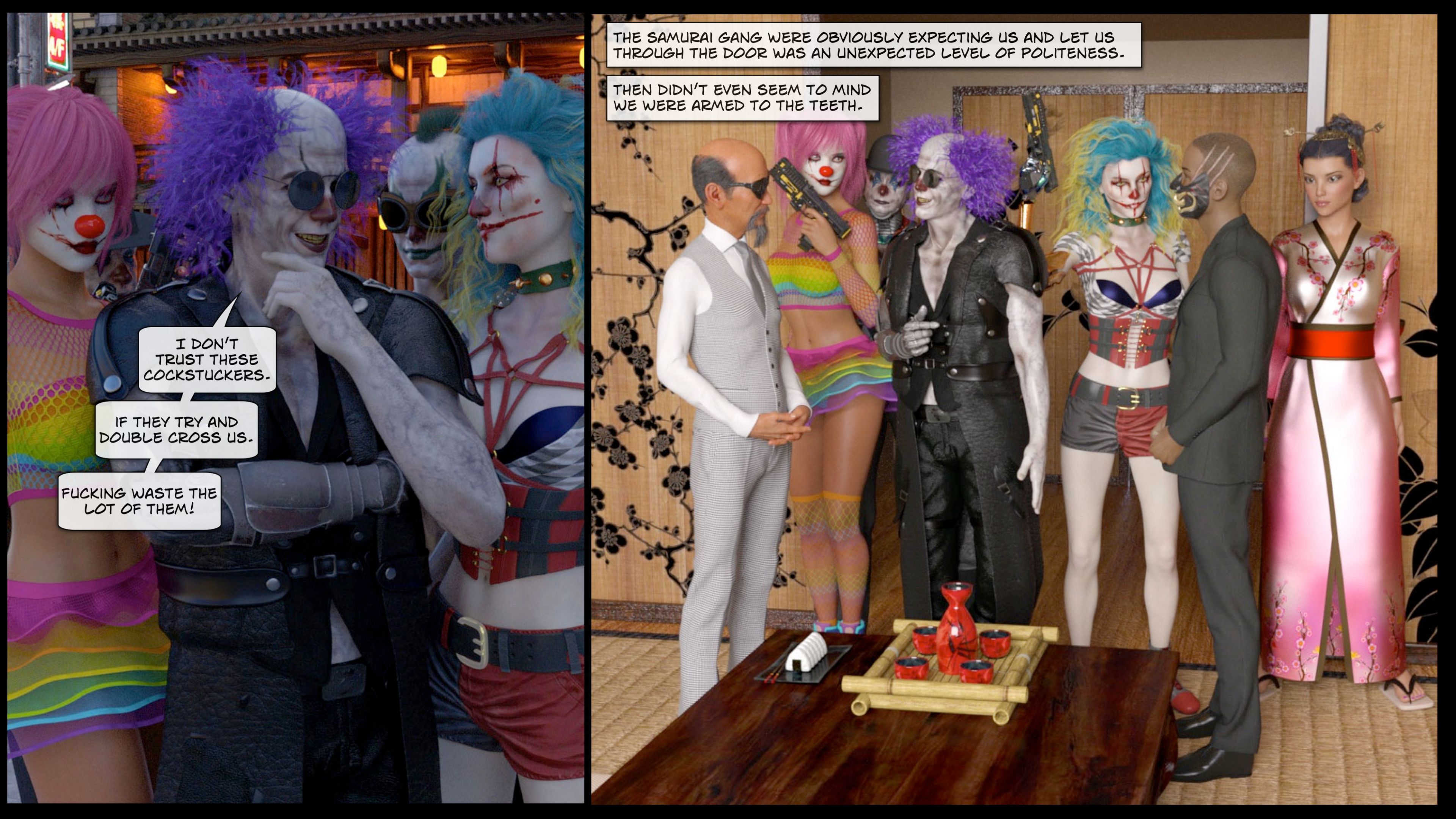 Cyber City [Gonzo Studios] 3 . Cyber City - Chapter 3 [Gonzo Studios] – page 72