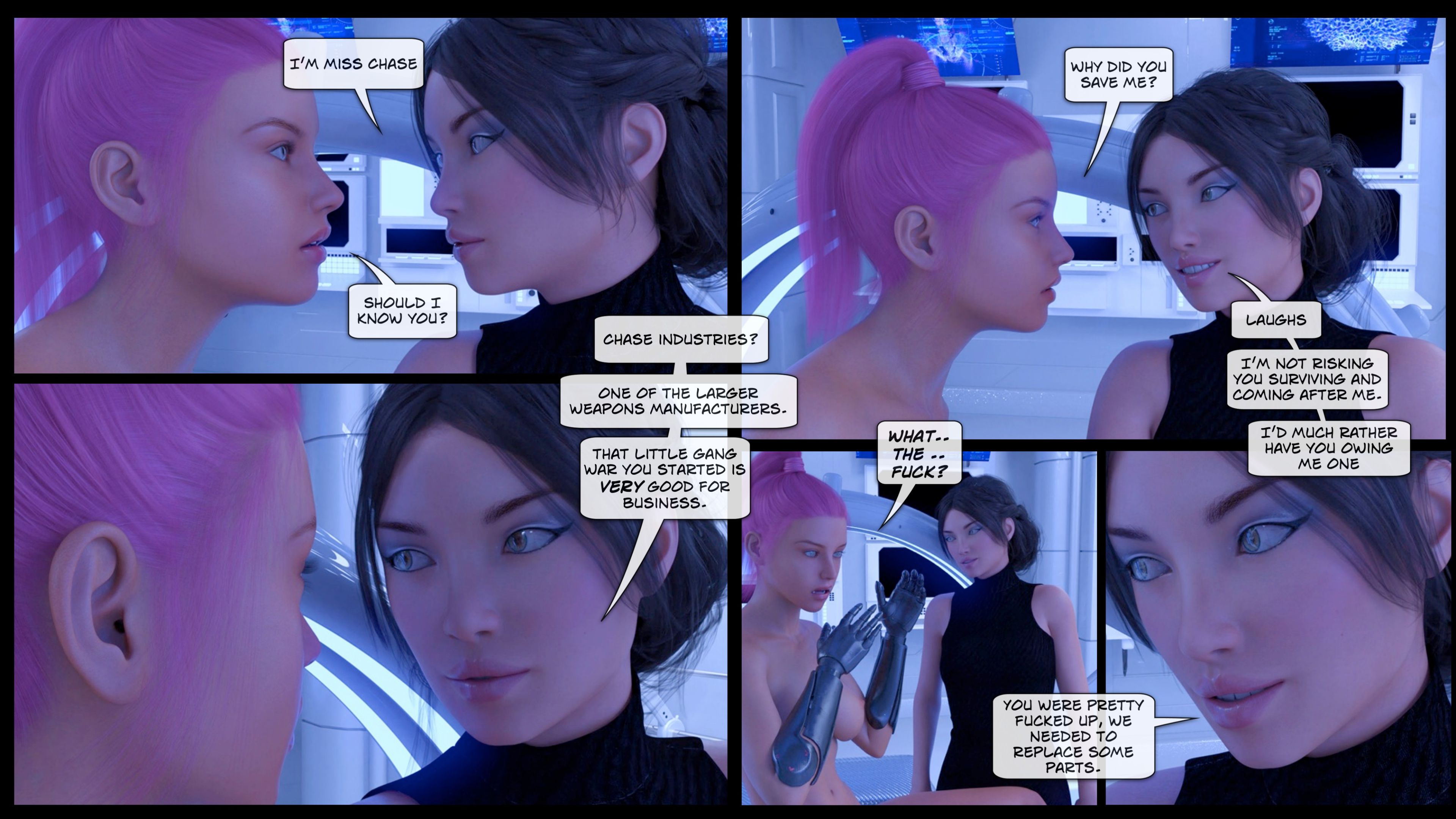 Cyber City [Gonzo Studios] 3 . Cyber City - Chapter 3 [Gonzo Studios] – page 78