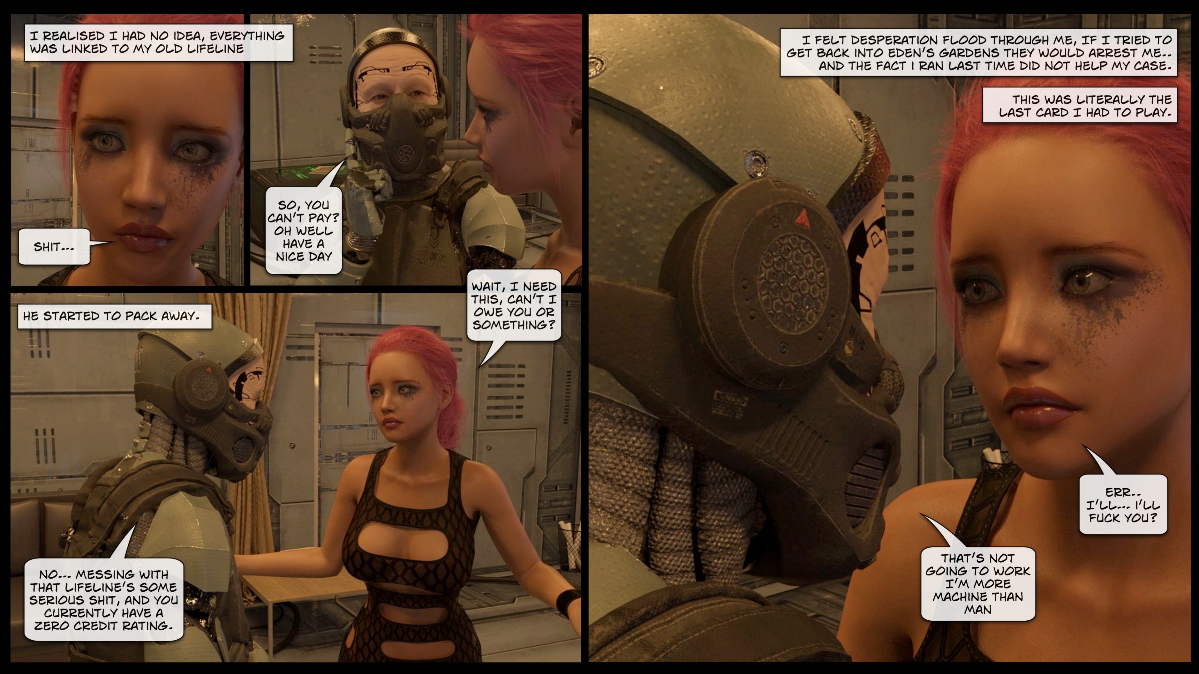 Cyber City [Gonzo Studios] 2 . Cyber City - Chapter 2 [Gonzo Studios] – page 35
