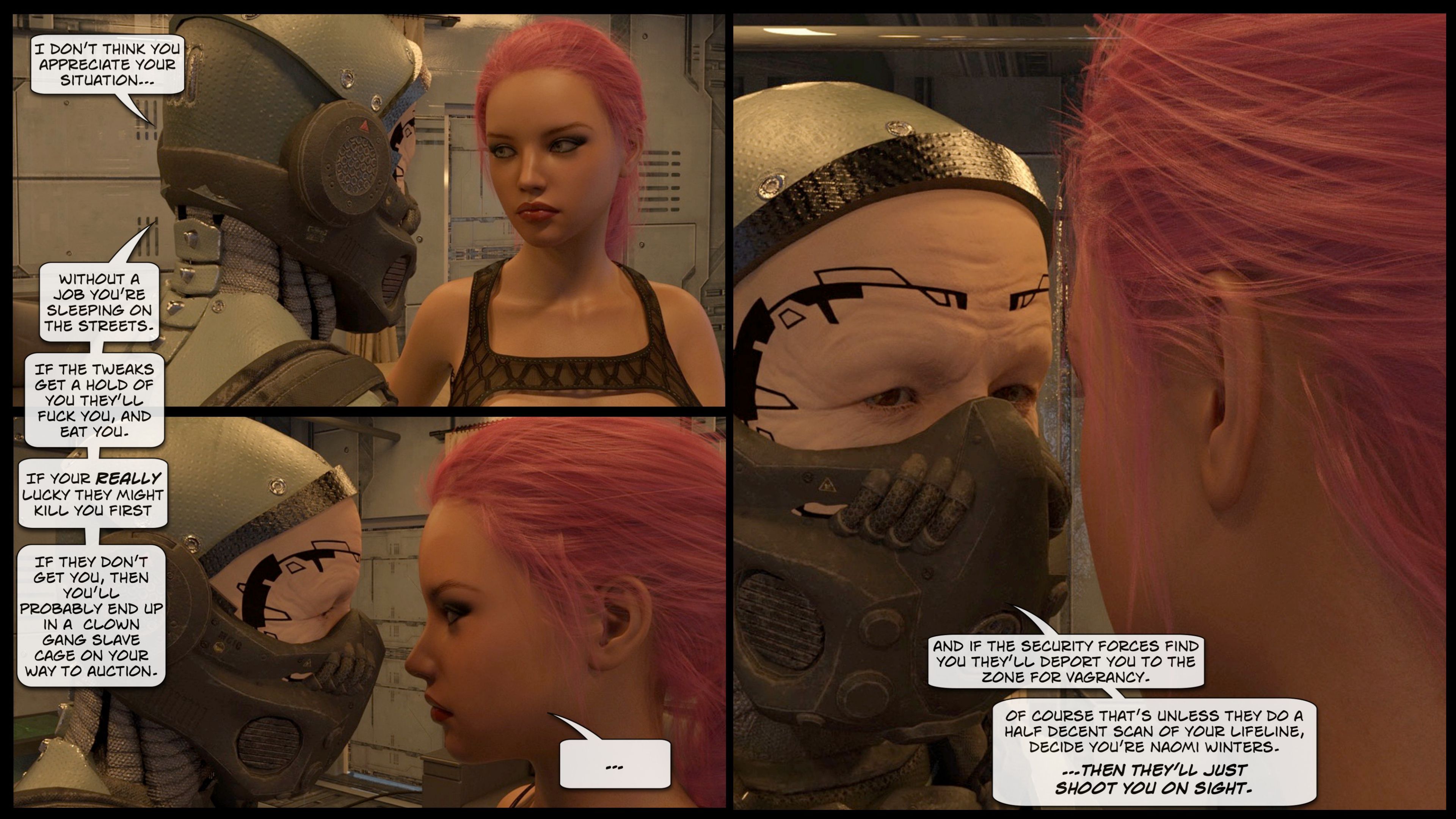 Cyber City [Gonzo Studios] 2 . Cyber City - Chapter 2 [Gonzo Studios] – page 54