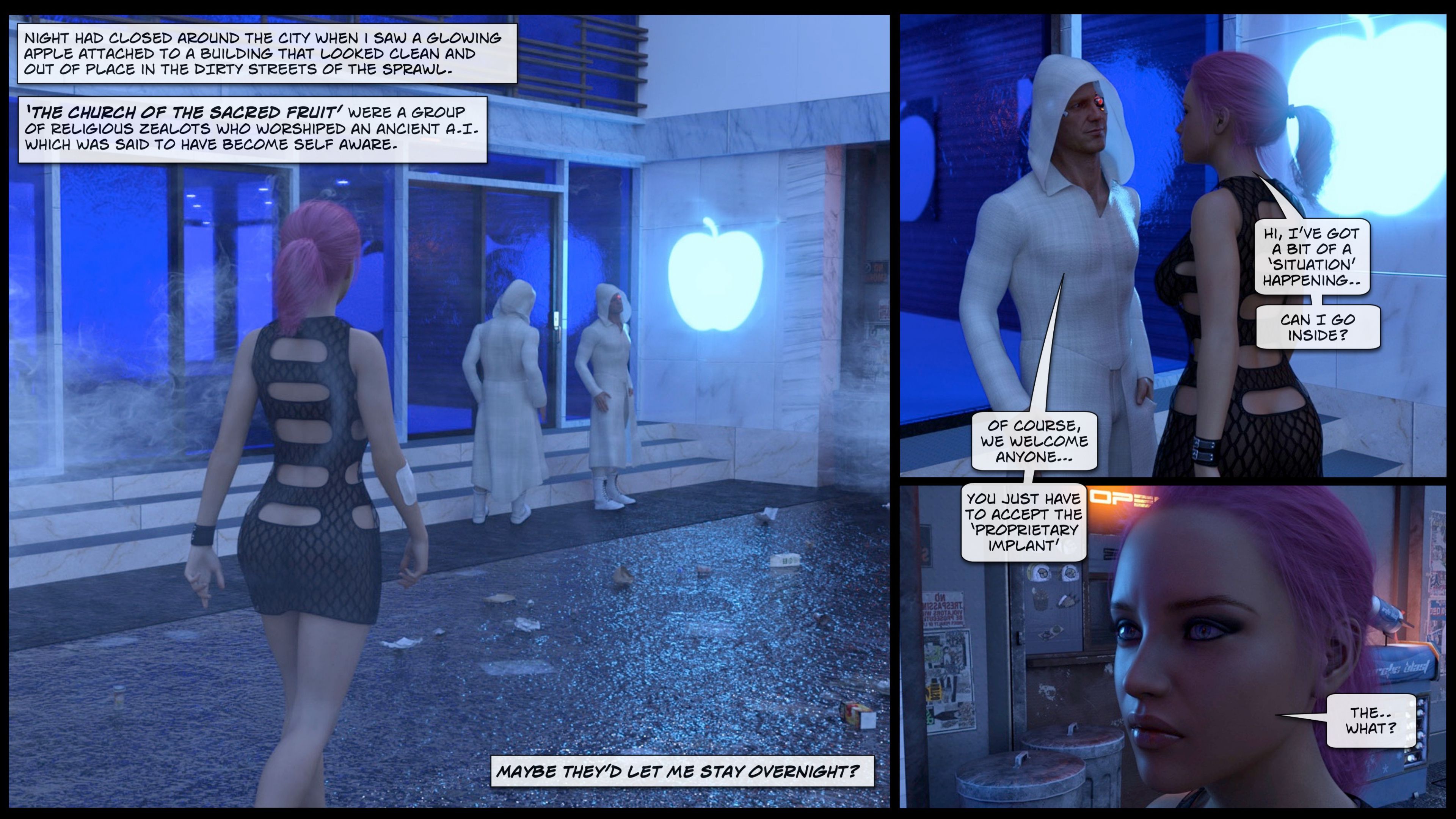 Cyber City [Gonzo Studios] 2 . Cyber City - Chapter 2 [Gonzo Studios] – page 58
