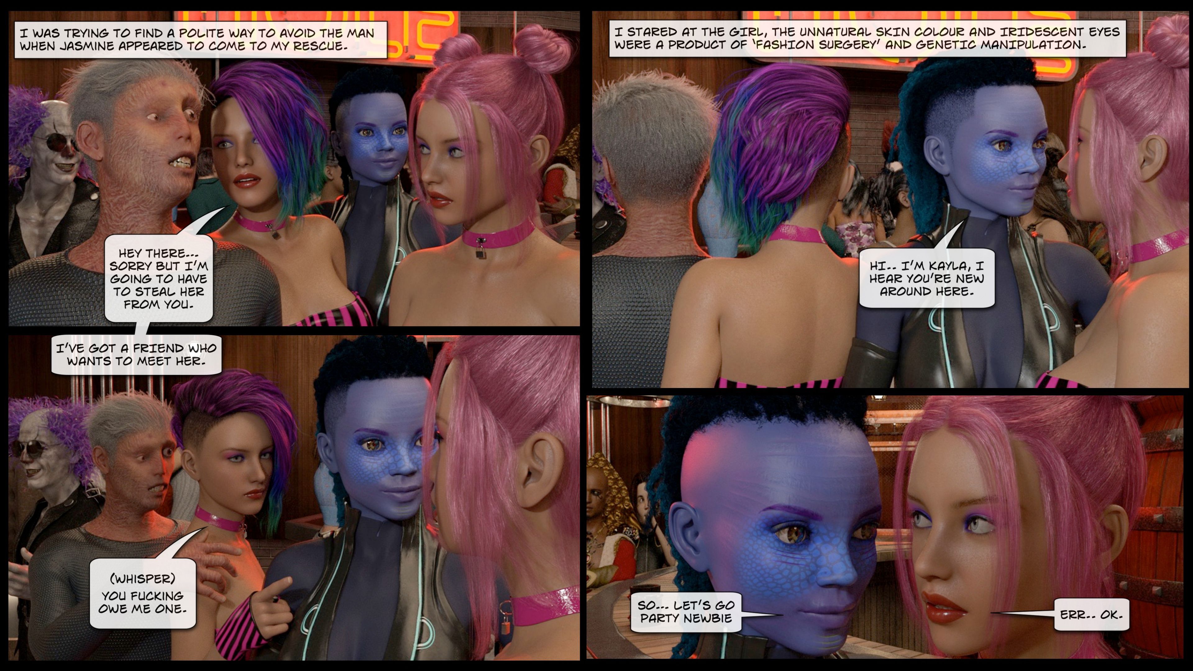 Cyber City [Gonzo Studios] 2 . Cyber City - Chapter 2 [Gonzo Studios] – page 75
