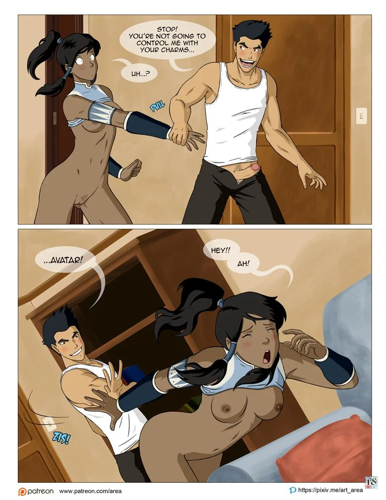 Intimate Meeting (The Legend of Korra) [Area] 1 . Intimate Meeting - Chapter 1 (The Legend of Korra) [Area] – page 19
