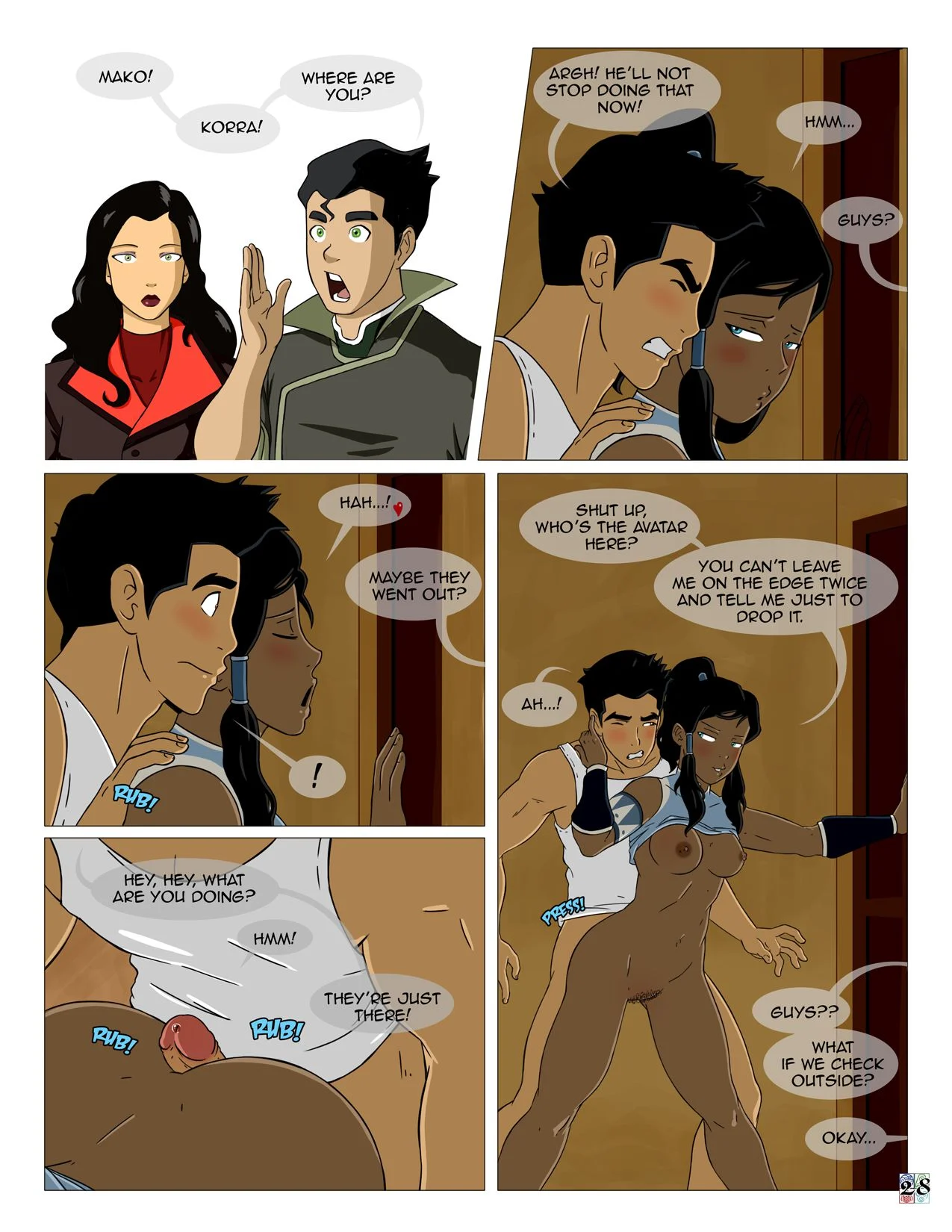 Intimate Meeting (The Legend of Korra) [Area] 1 . Intimate Meeting - Chapter 1 (The Legend of Korra) [Area] – page 29