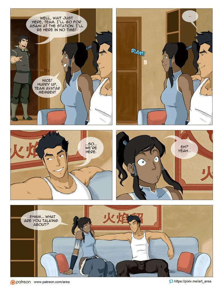 Intimate Meeting (The Legend of Korra) [Area] 1 . Intimate Meeting - Chapter 1 (The Legend of Korra) [Area] – page 3