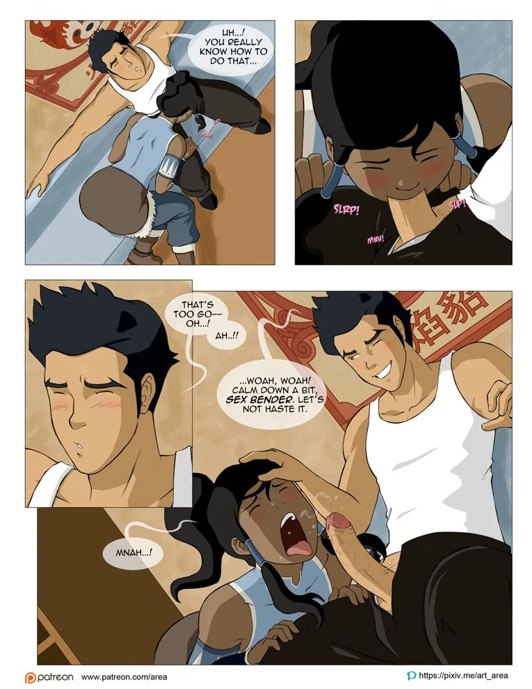 Intimate Meeting (The Legend of Korra) [Area] 1 . Intimate Meeting - Chapter 1 (The Legend of Korra) [Area] – page 8