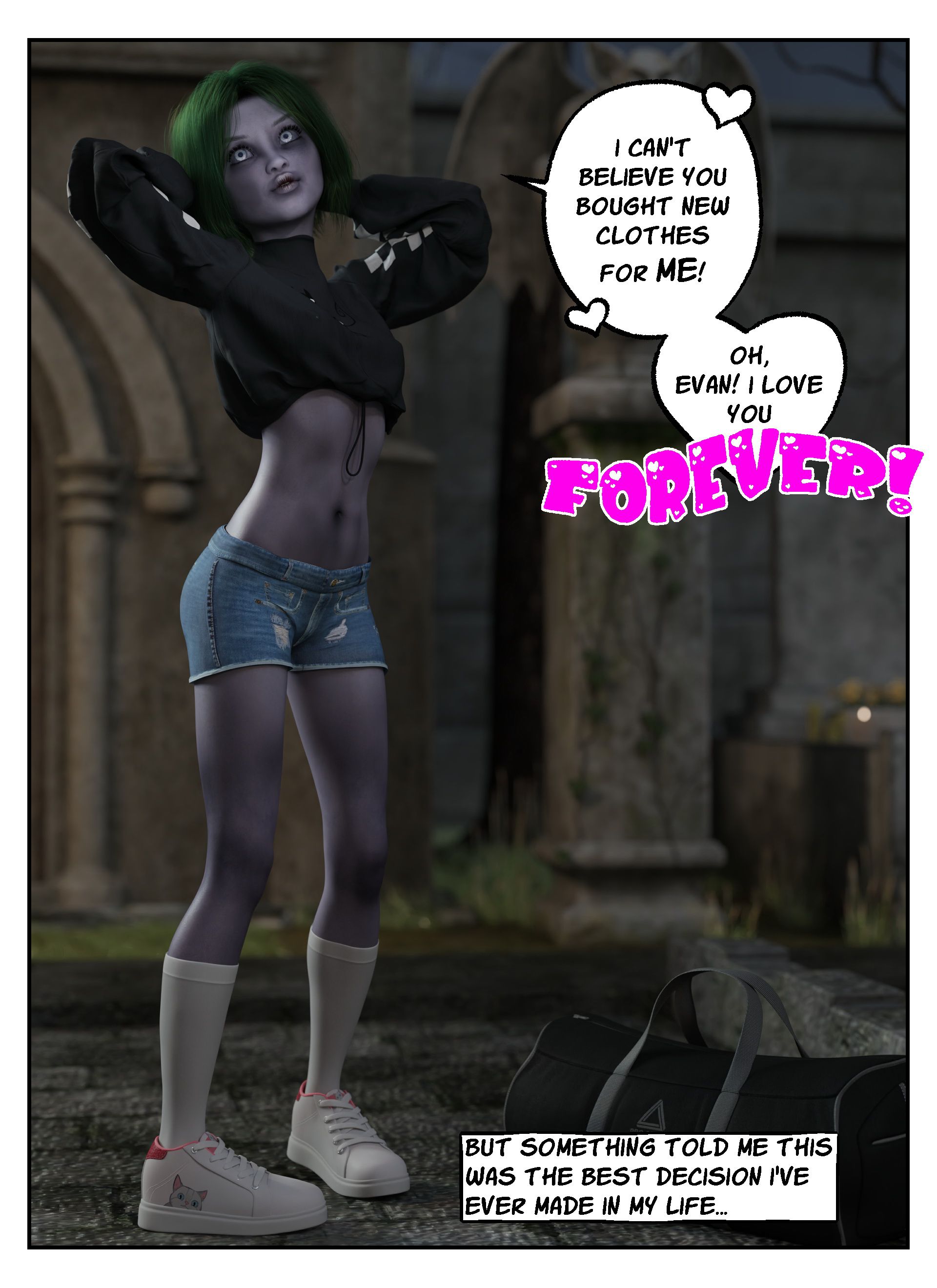 Tales From The Woods [L8ERAL] 1 . Tales From The Woods - She Was A Graveyard Ghoul - Chapter 1 [L8ERAL] – page 115