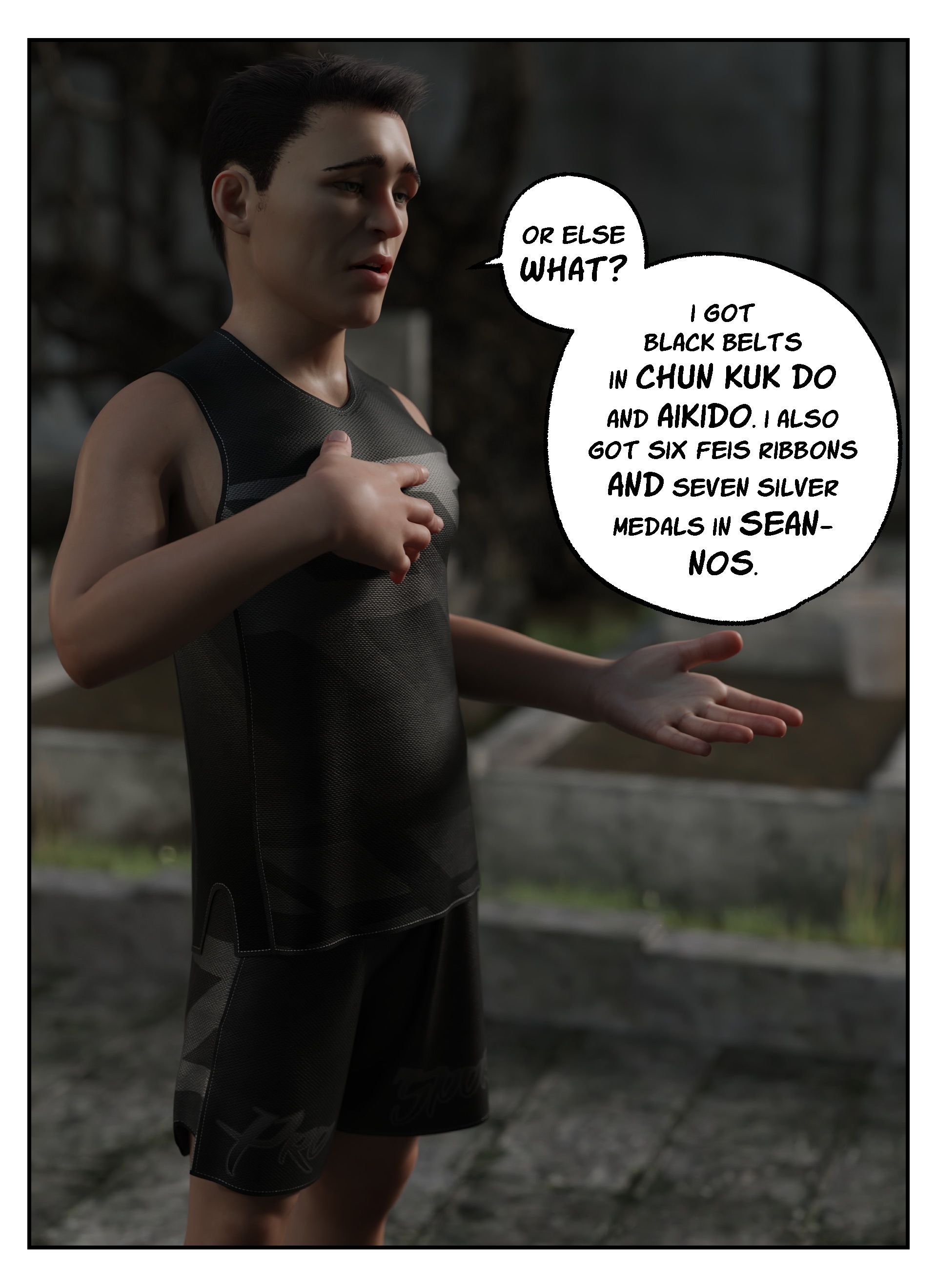 Tales From The Woods [L8ERAL] 1 . Tales From The Woods - She Was A Graveyard Ghoul - Chapter 1 [L8ERAL] – page 12