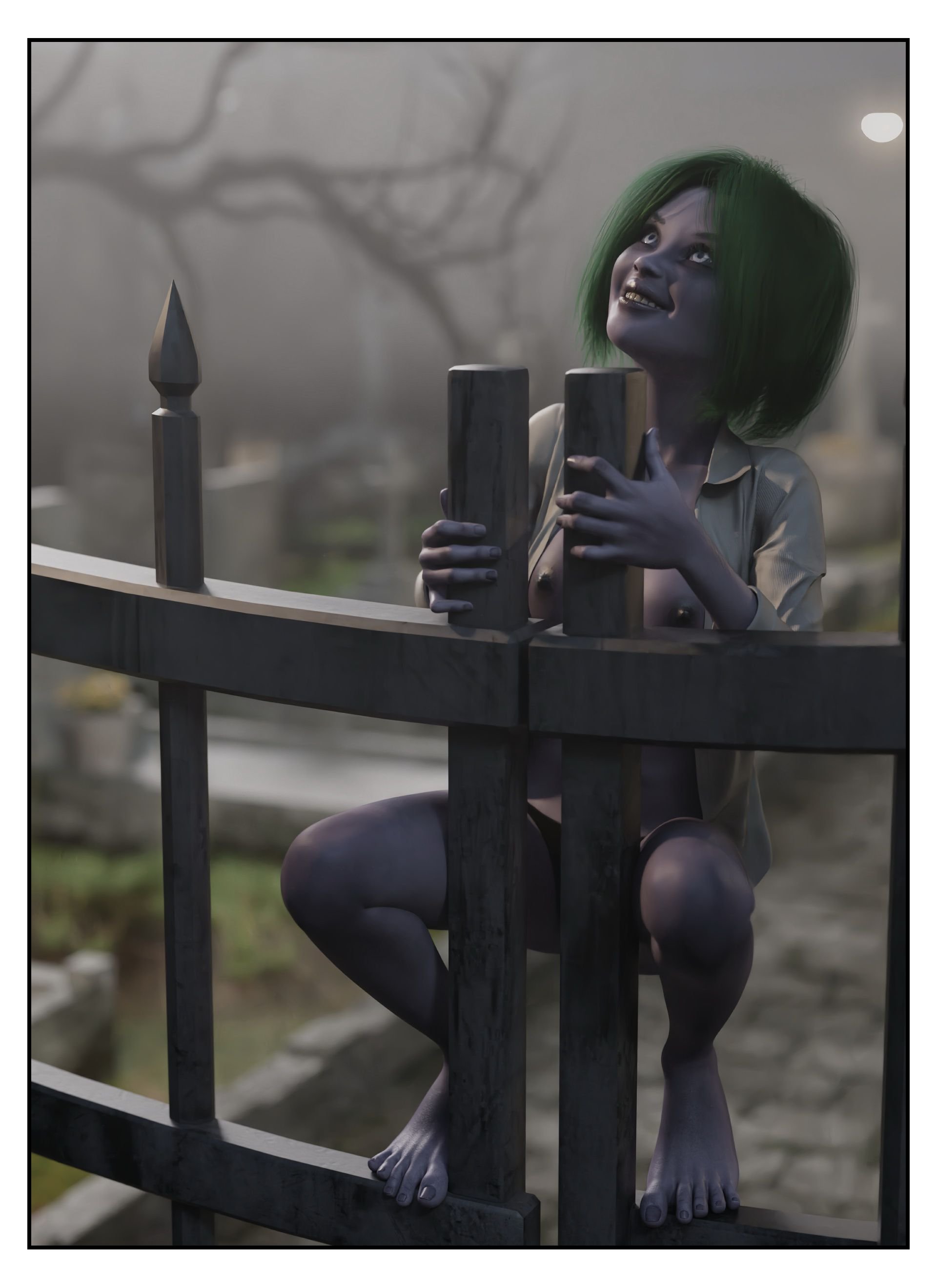 Tales From The Woods [L8ERAL] 1 . Tales From The Woods - She Was A Graveyard Ghoul - Chapter 1 [L8ERAL] – page 2