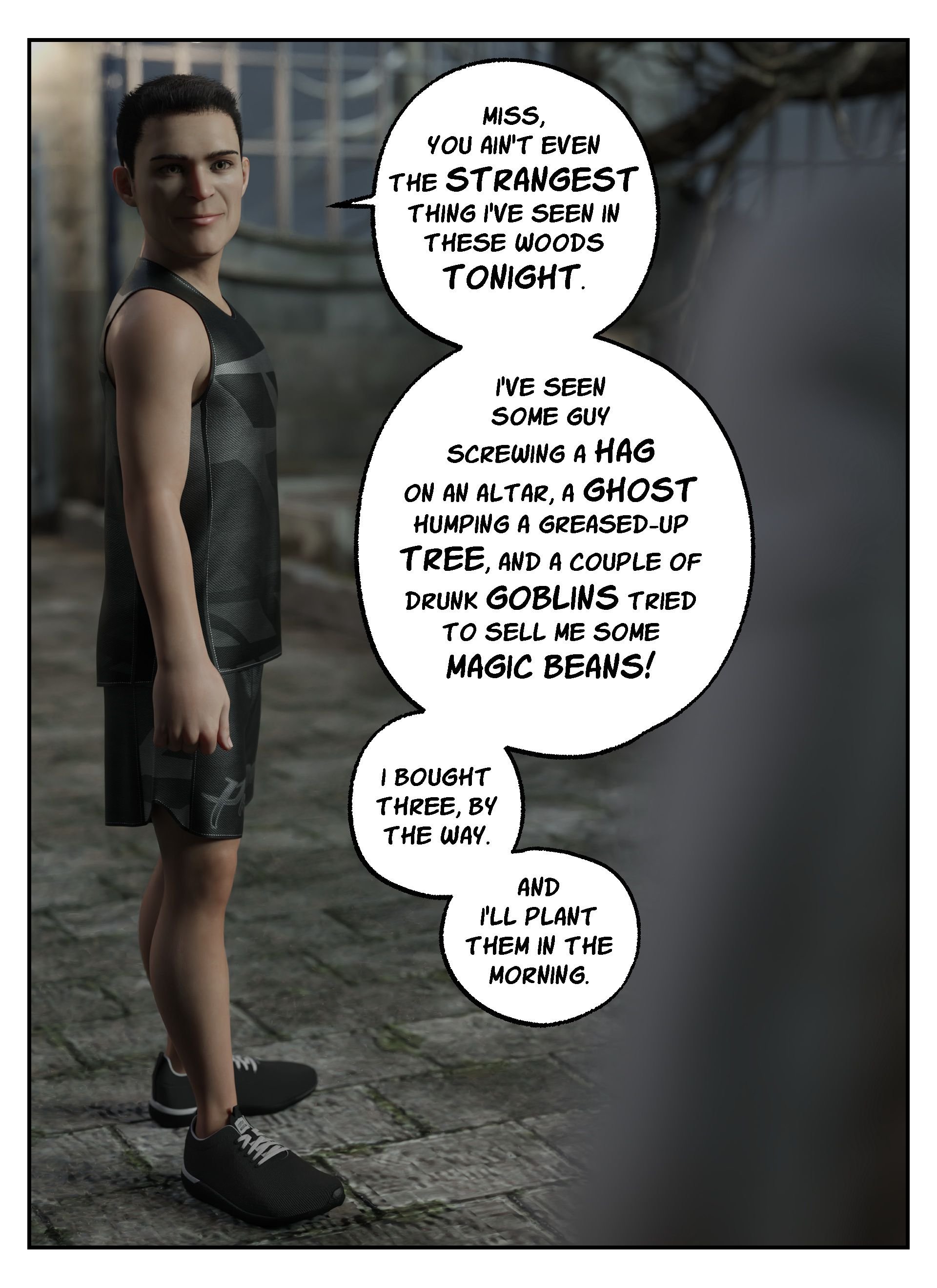 Tales From The Woods [L8ERAL] 1 . Tales From The Woods - She Was A Graveyard Ghoul - Chapter 1 [L8ERAL] – page 22