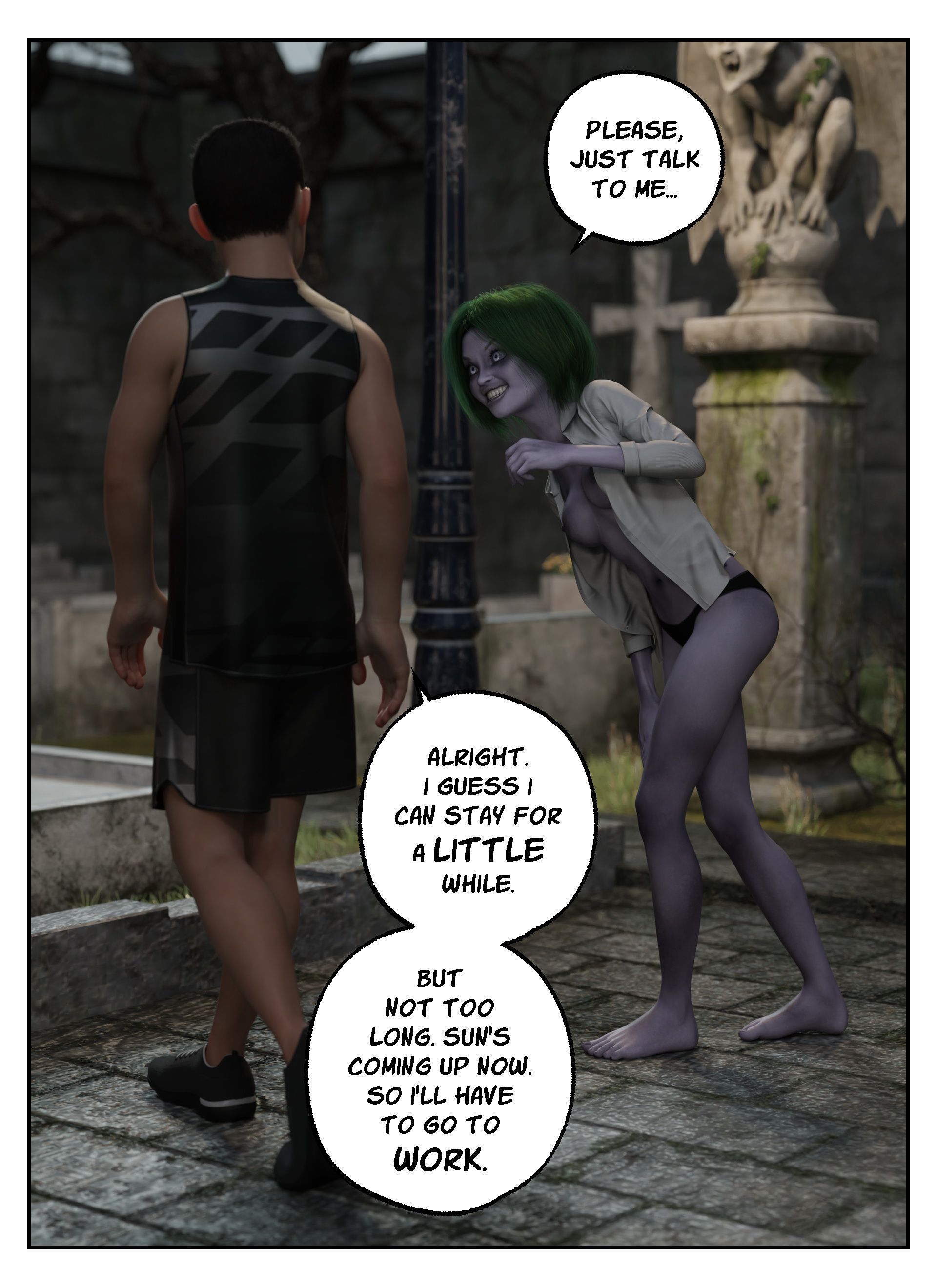 Tales From The Woods [L8ERAL] 1 . Tales From The Woods - She Was A Graveyard Ghoul - Chapter 1 [L8ERAL] – page 28