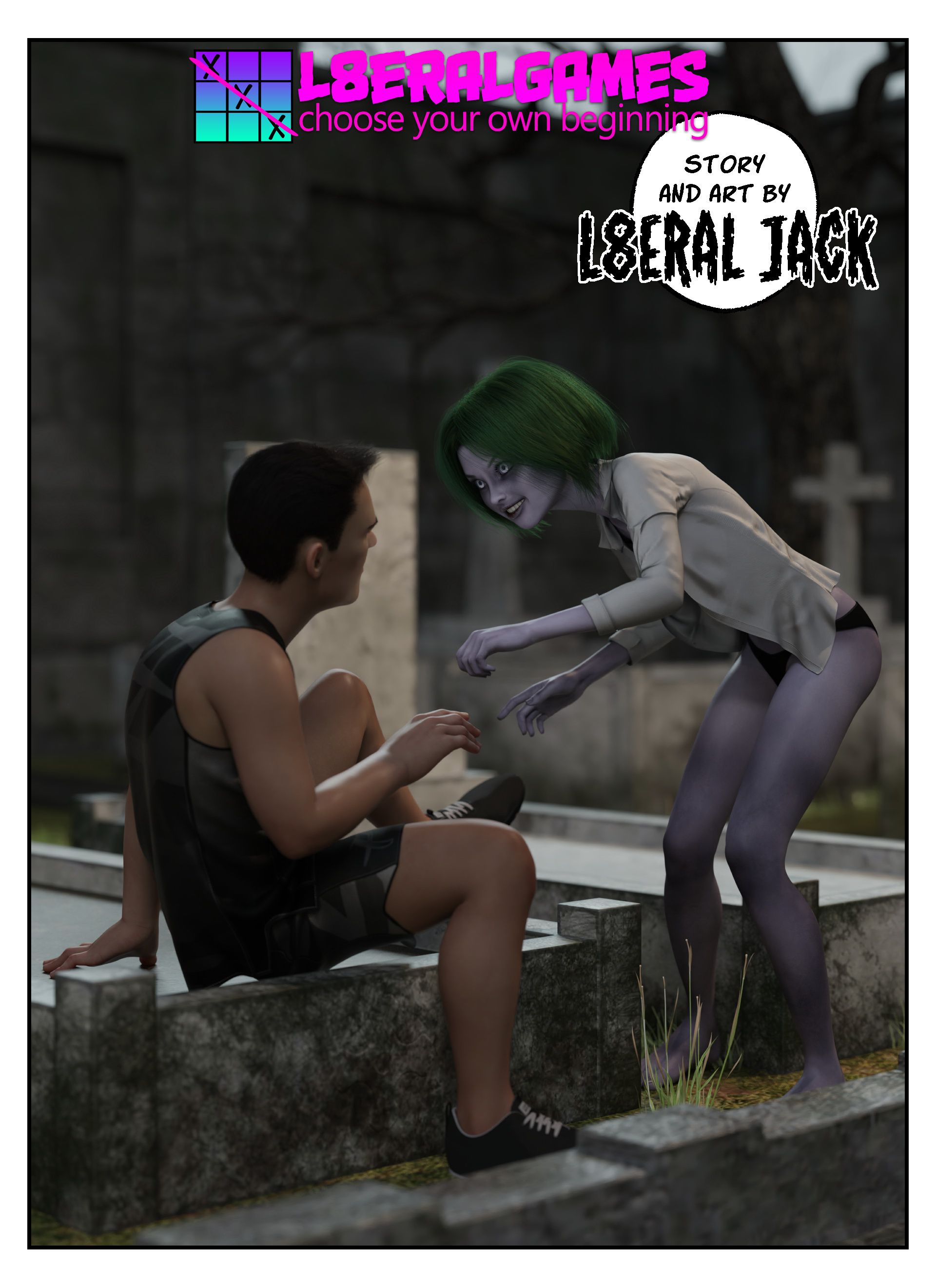 Tales From The Woods [L8ERAL] 1 . Tales From The Woods - She Was A Graveyard Ghoul - Chapter 1 [L8ERAL] – page 3
