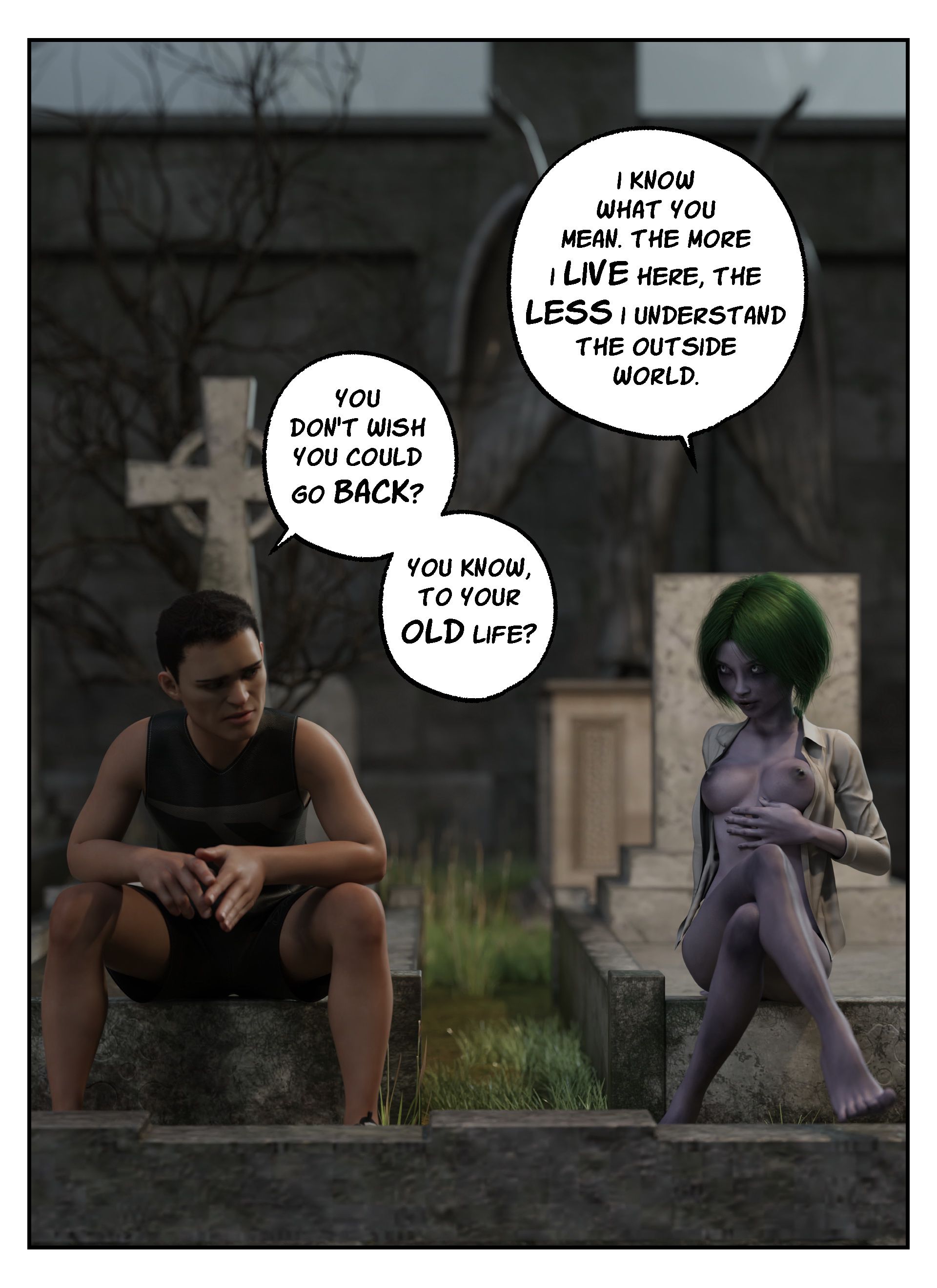 Tales From The Woods [L8ERAL] 1 . Tales From The Woods - She Was A Graveyard Ghoul - Chapter 1 [L8ERAL] – page 34