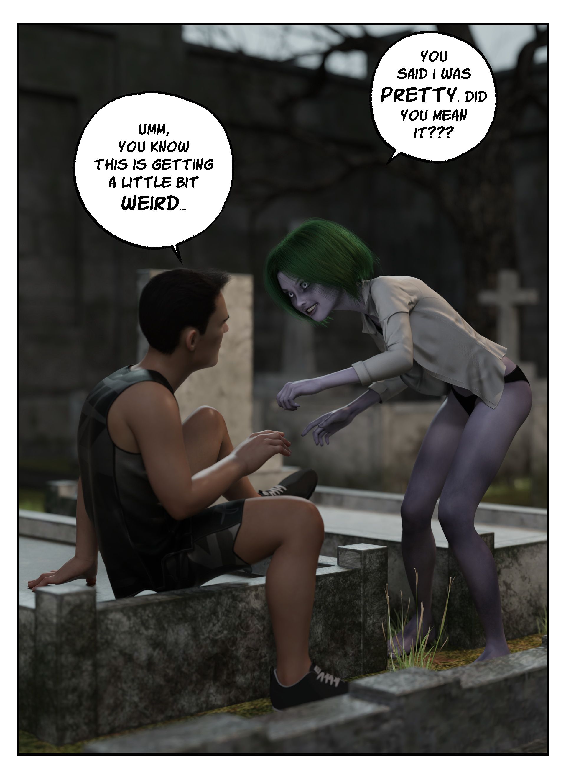 Tales From The Woods [L8ERAL] 1 . Tales From The Woods - She Was A Graveyard Ghoul - Chapter 1 [L8ERAL] – page 48