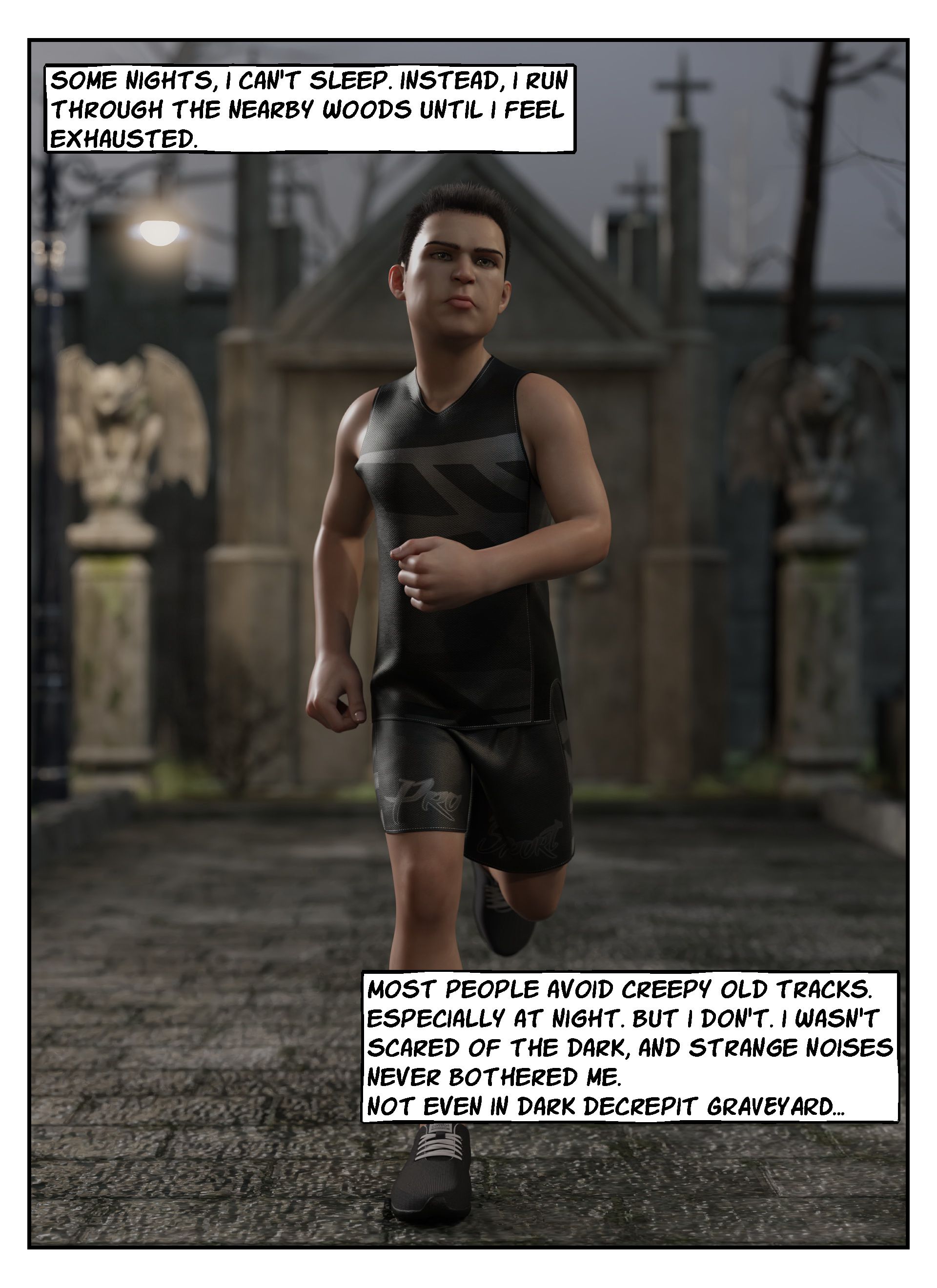 Tales From The Woods [L8ERAL] 1 . Tales From The Woods - She Was A Graveyard Ghoul - Chapter 1 [L8ERAL] – page 5