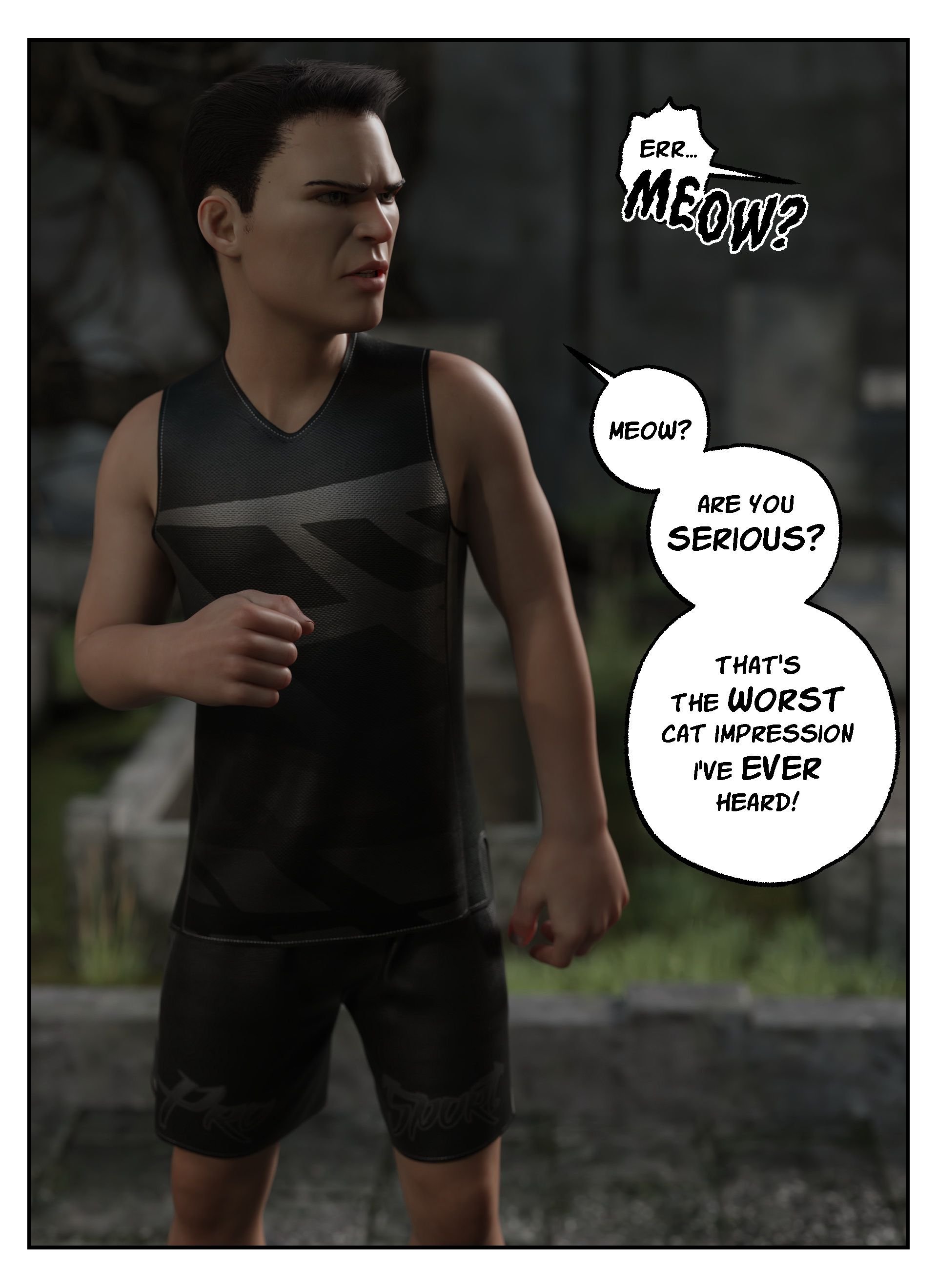 Tales From The Woods [L8ERAL] 1 . Tales From The Woods - She Was A Graveyard Ghoul - Chapter 1 [L8ERAL] – page 8