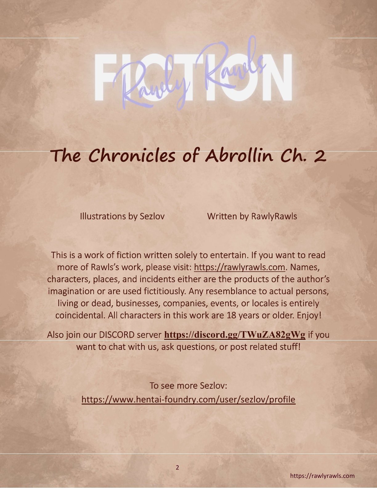 The Chronicles Of Abrollin [Sezlov , RawlyRawls] 2 . The Chronicles Of Abrollin - Chapter 2 [Sezlov , RawlyRawls] – page 2